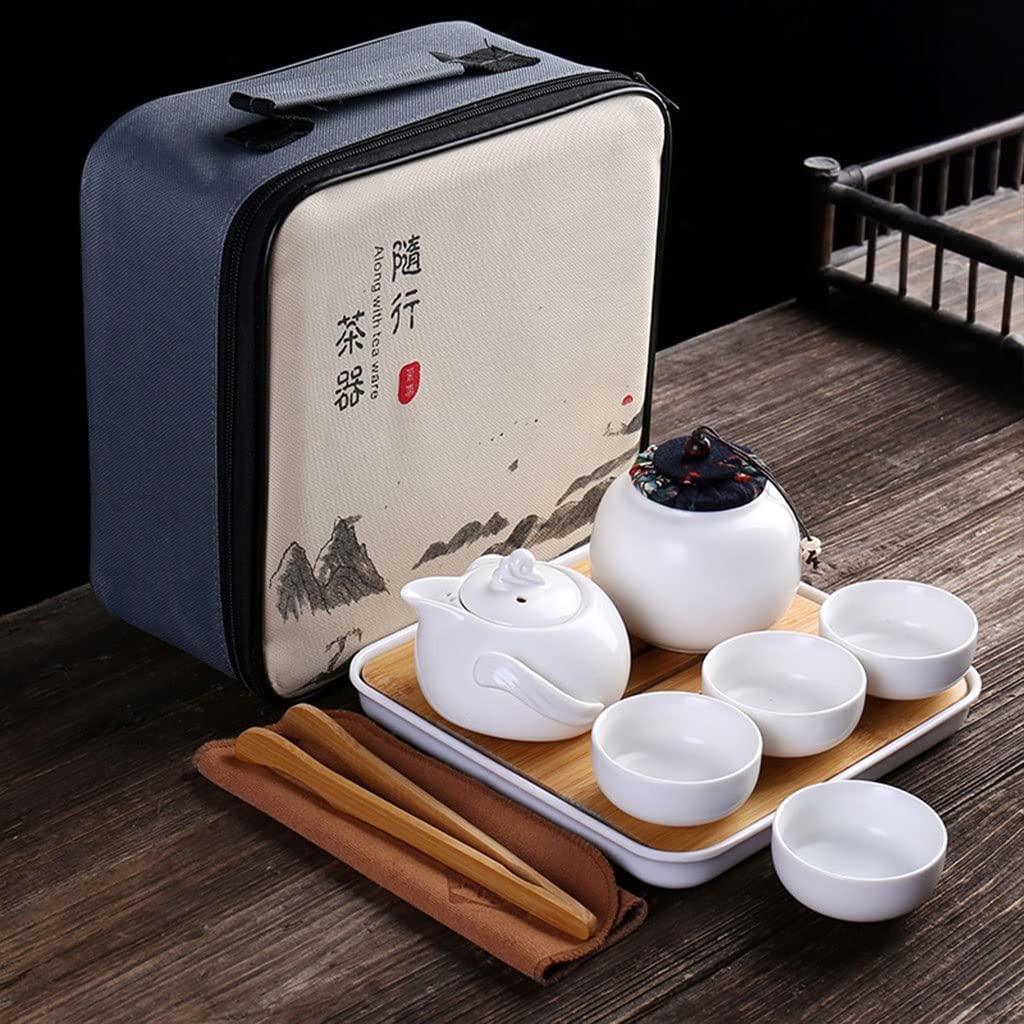 Premium Bamboo Chinese Gongfu Tea Tray with Water Storage - Traditional Kung Fu Tea Serving Tray for Tea Ceremony, Home Decor & Gift (Color A) | Perfect for Tea Lovers, Zen Meditation & Asian Style Home Decor