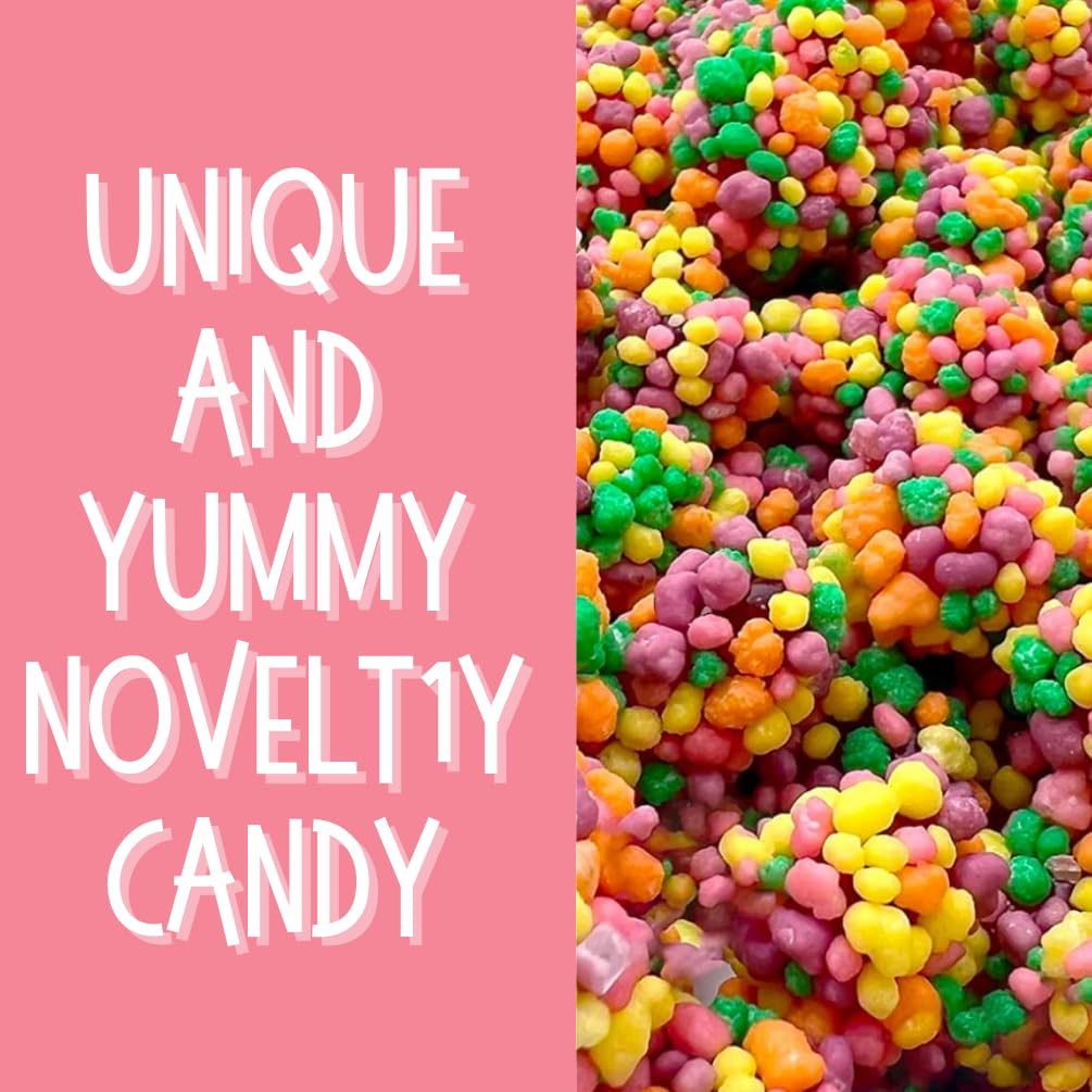 Freeze Dried Nerds Gummy Clusters Candy - Sweet & Crunchy TikTok Viral Treat - Long Shelf Life (25 Years) - Perfect for Snacking, Parties & Gift Giving - Packaged by Purchase Positivity Candy Palace