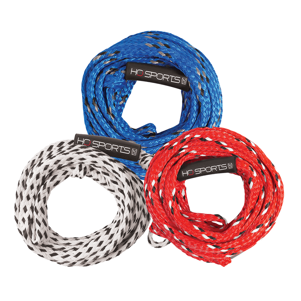 HO Sports 6K Tube Rope 2021 - Premium Water Ski Tow Rope for Boating & Tubing - Durable 75ft Rope with Stainless Steel Hardware - Perfect for Lake, River & Ocean Water Sports Activities
