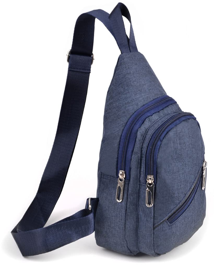 Selini Crossbody Sling Bag - Small Front Pack for Women & Men - Perfect for Travel, Hiking, Running & Everyday Use