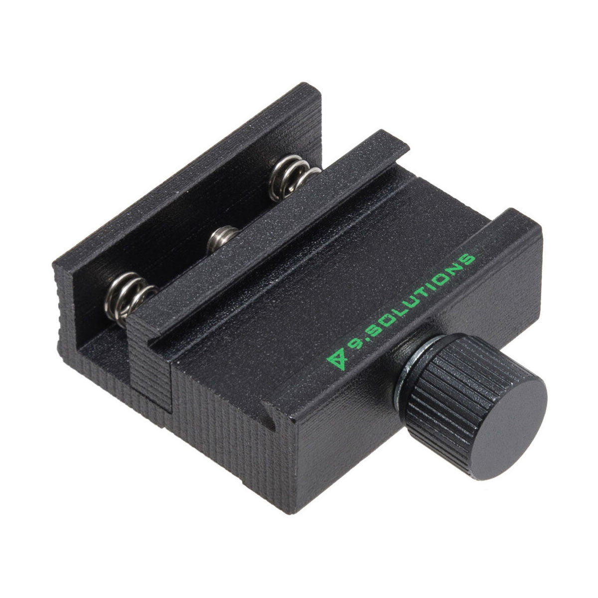 9.Solutions Cold Shoe Clamp - Universal Camera Flash Mount Bracket for DSLR, Mirrorless Cameras - Perfect for Photography, Videography & Studio Lighting Setups