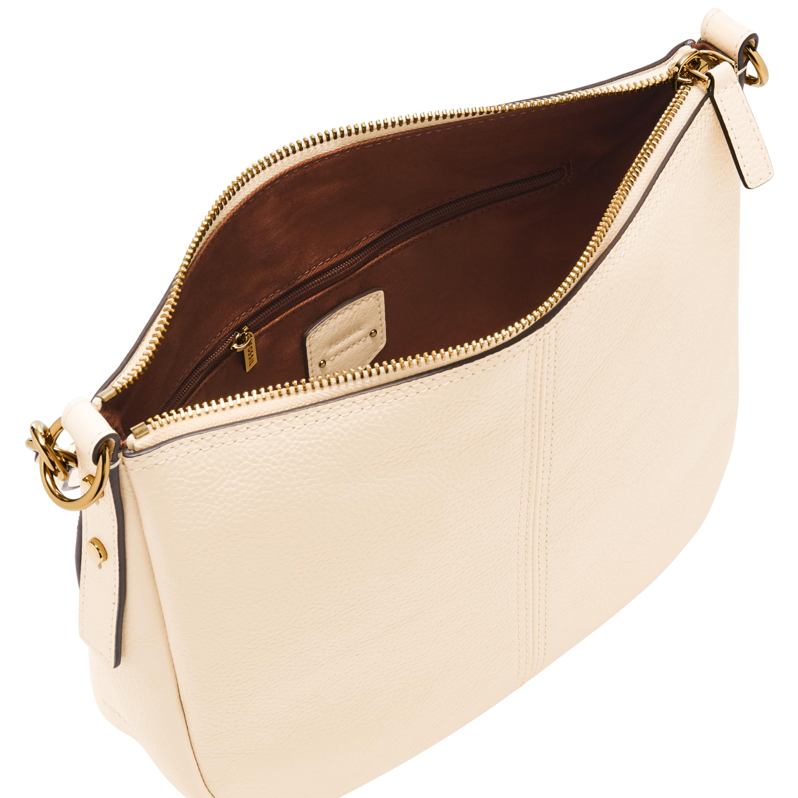 Fossil Women's Jolie Leather Crossbody Purse - Stylish Handbag for Everyday Use, Work & Travel | Genuine Leather Shoulder Bag with Adjustable Strap
