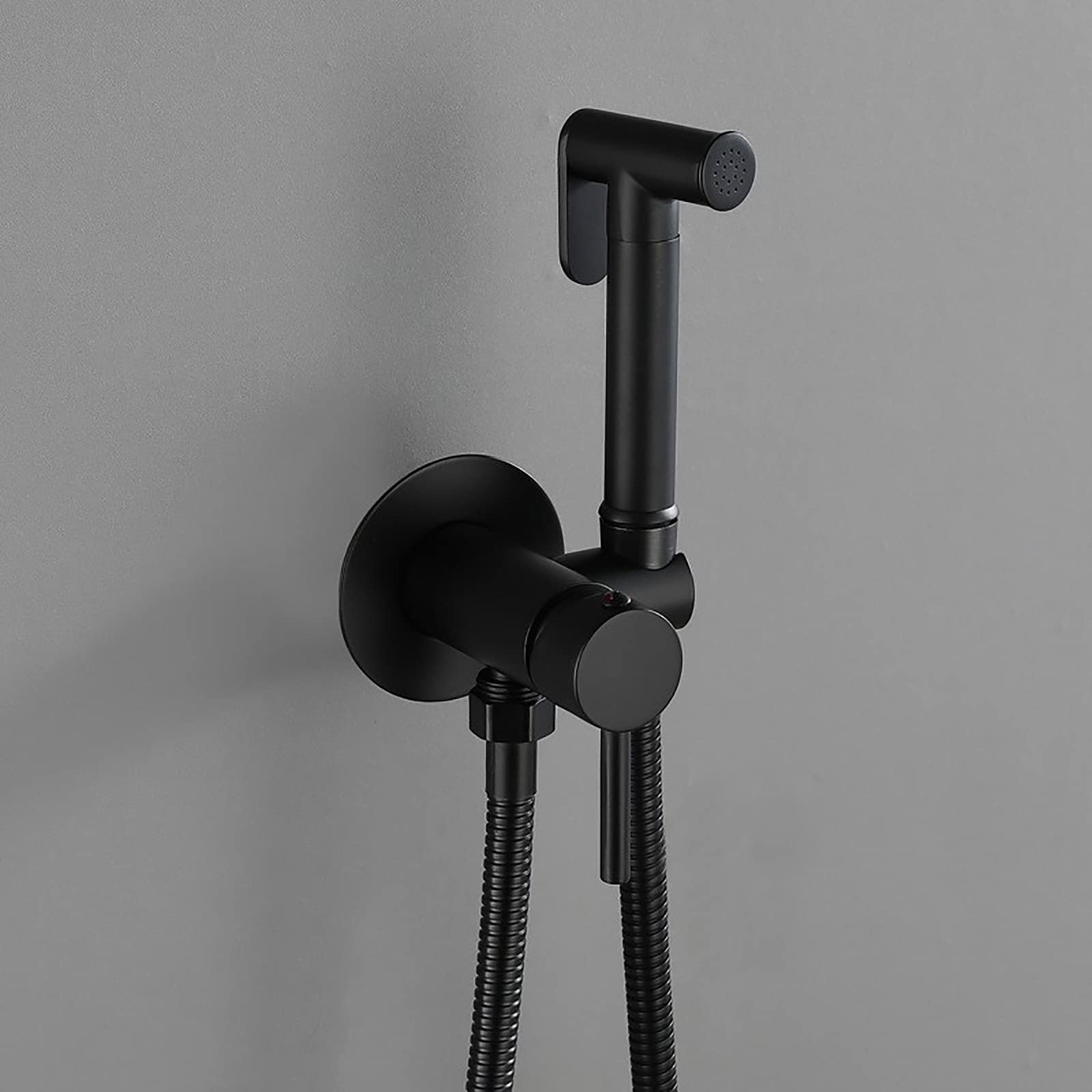 Handheld Bidet Sprayer for Toilet - Hot & Cold Water Brass Sprayer Kit with Wall Mount - Perfect for Baby Cloth Diaper Cleaning, Pet Bathing & Personal Hygiene
