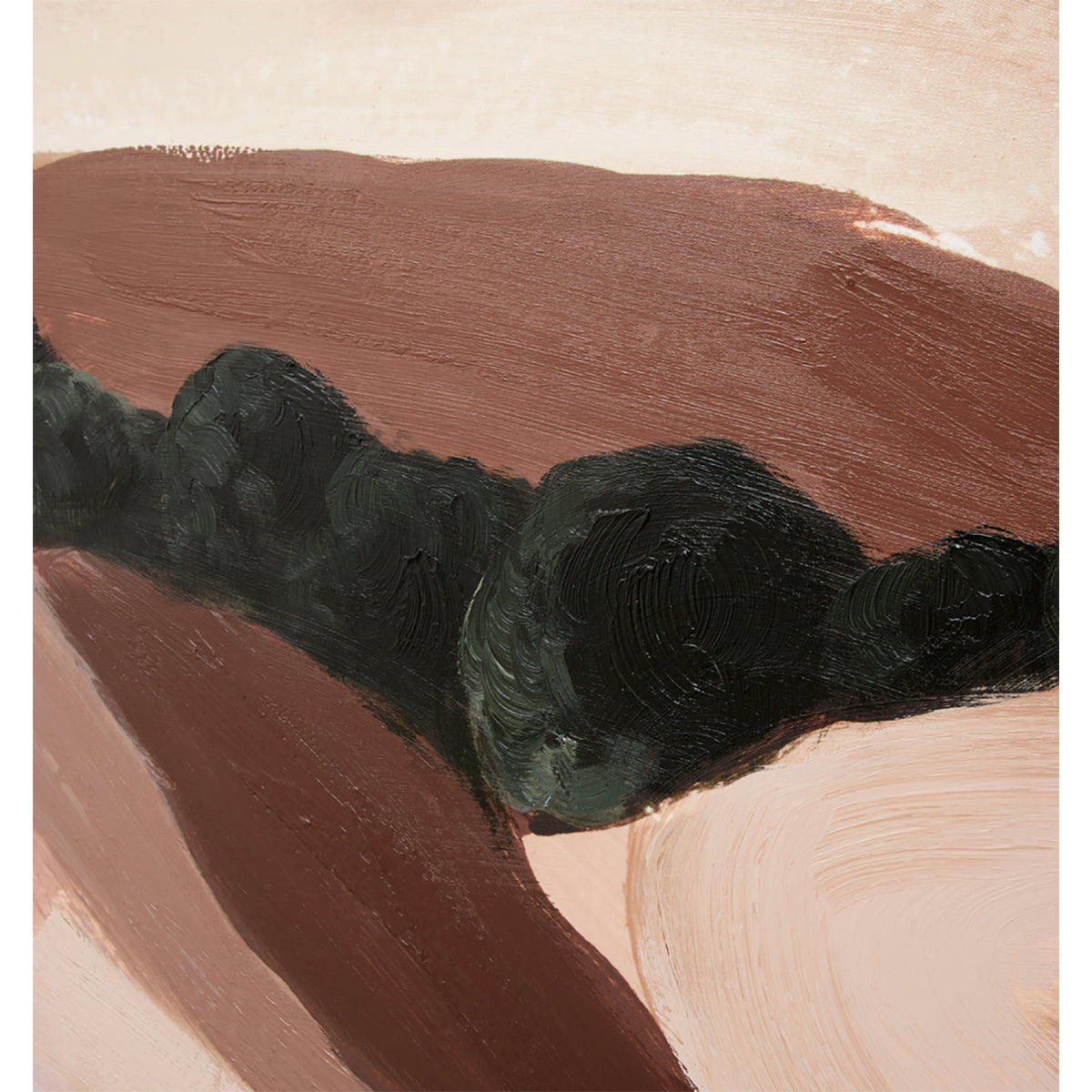 Desert Dawn Framed Canvas Wall Art - Modern Landscape Painting for Home & Office Decor - Perfect for Living Room, Bedroom or Office Wall Decor