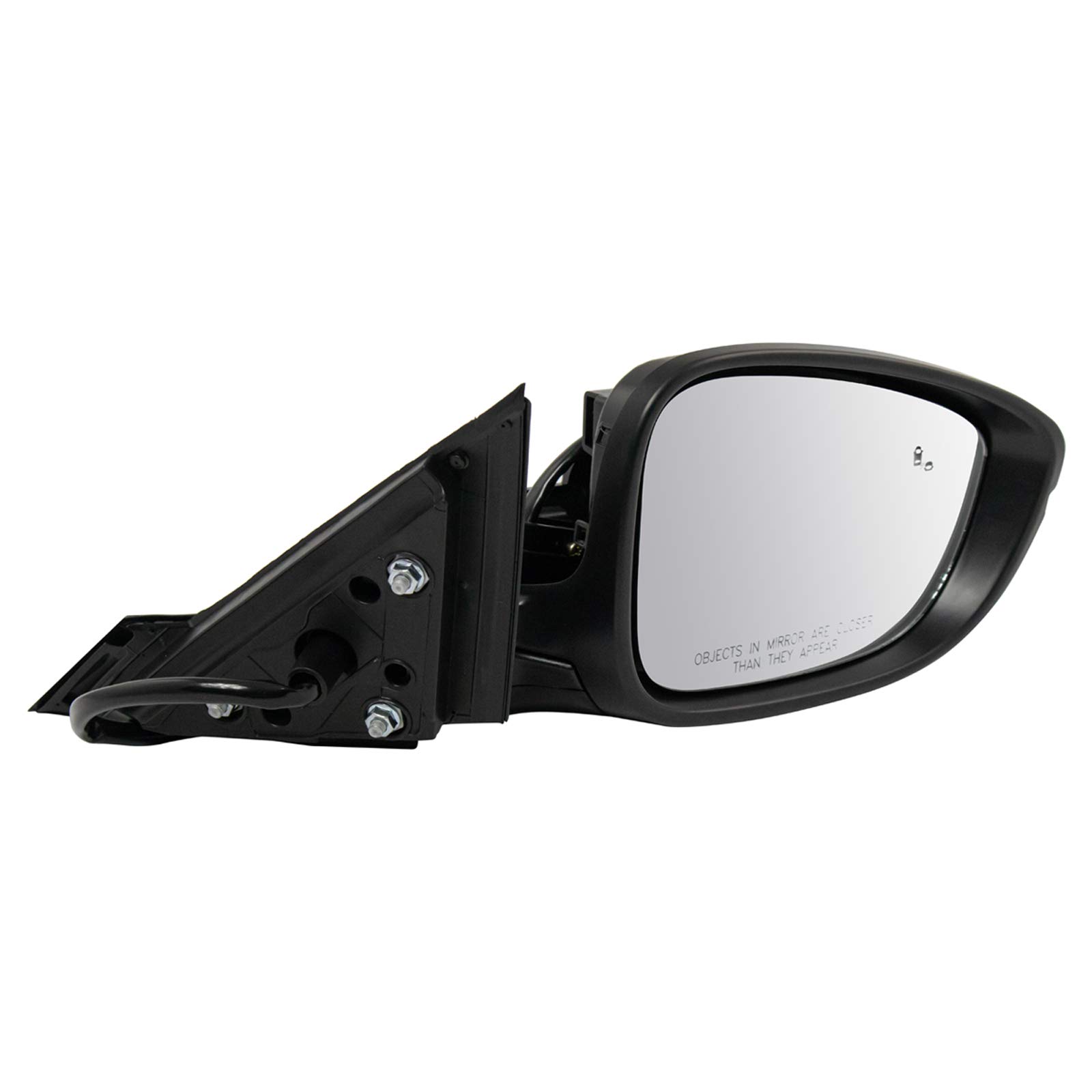 Replacement Mirror with Power Heat & Turn Signal for Honda Accord Sedan - Passenger Side Blind Spot PTM - Perfect for Winter Driving & Enhanced Safety