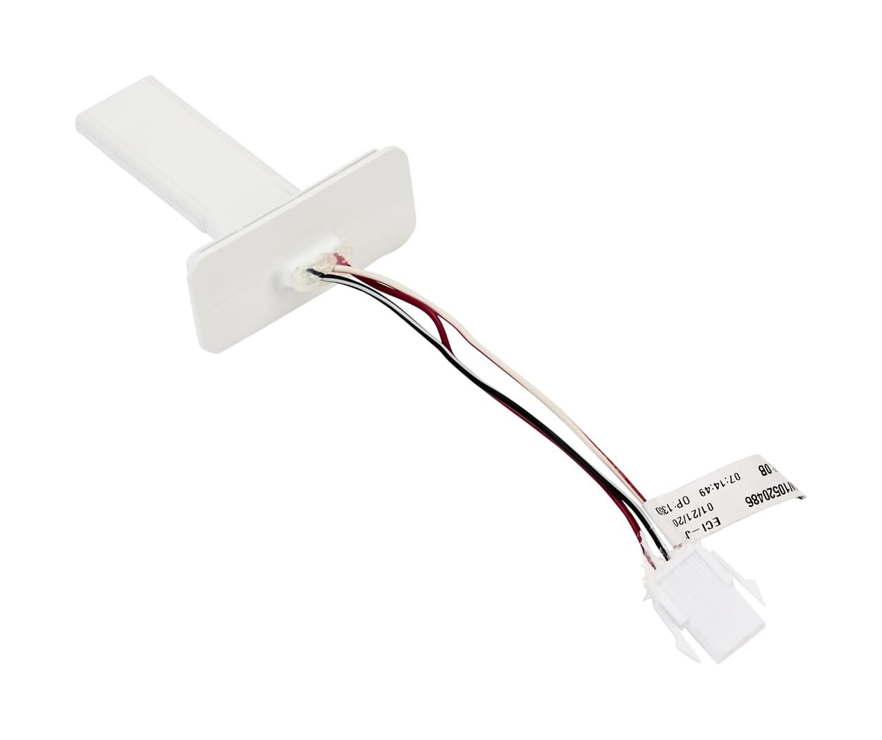Original Whirlpool WPW10485962 W10485962 Ice Maker Sensor - Genuine OEM Replacement Part (White) - Perfect for Refrigerator Repair & Ice Machine Maintenance