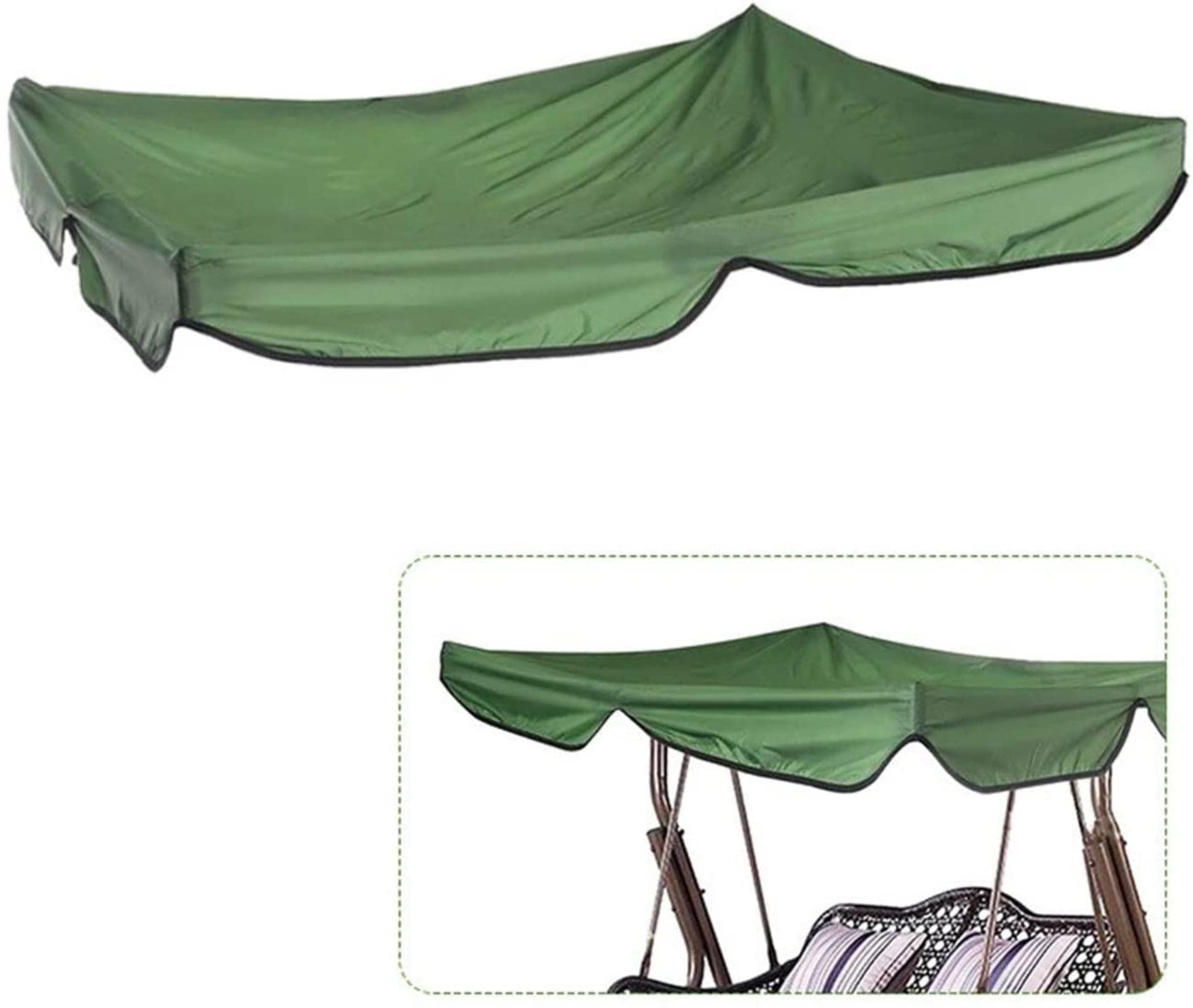 Waterproof Patio Chair Covers for Outdoor Furniture - UV Resistant Swing Chair & Hammock Sunshade Protector - Durable Rocking Chair & Ceiling Seat Cover for Backyard, Garden, and Poolside Use