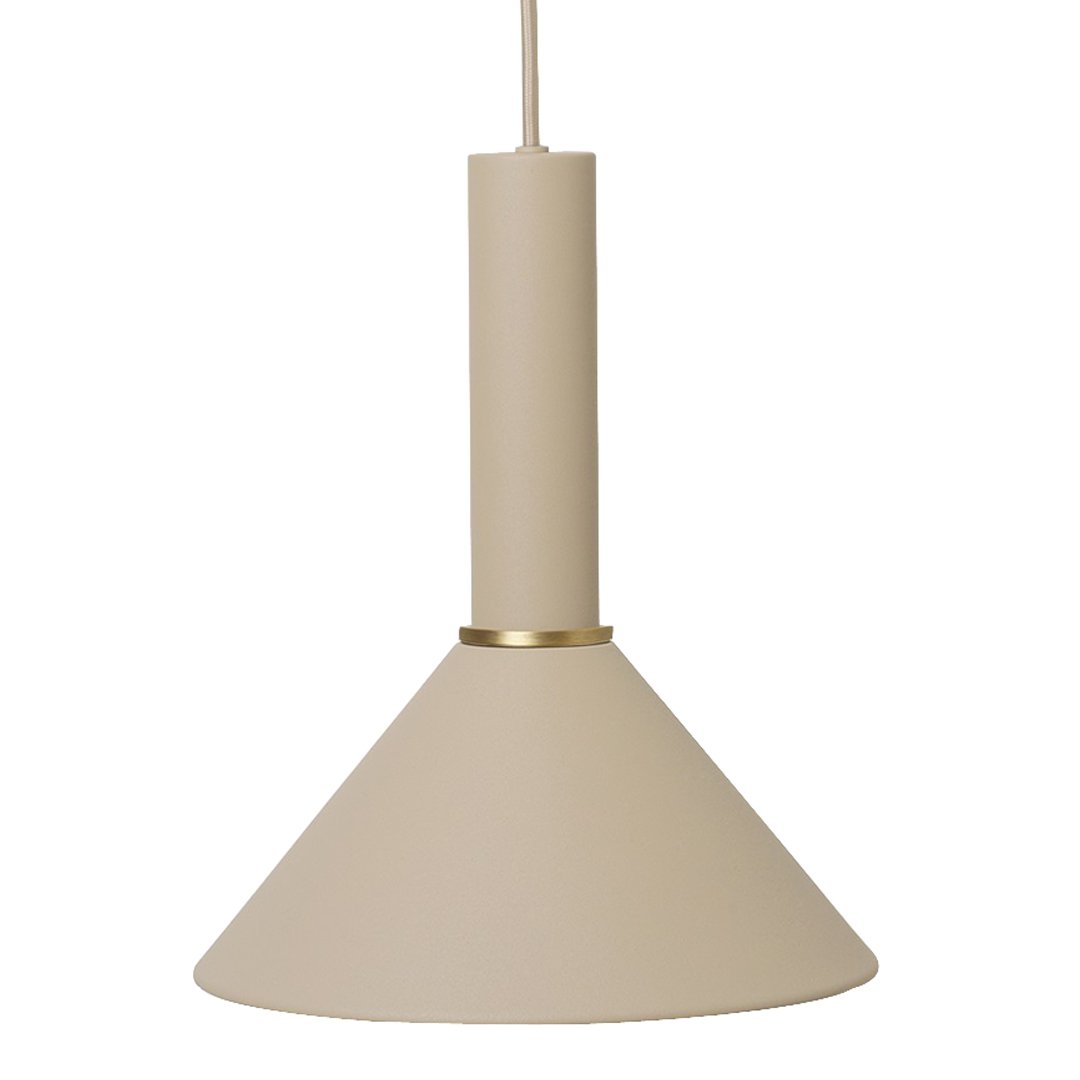 Ferm Living Cone Shade Collection - Modern Pendant Lighting for Dining Room, Bedroom & Living Room Decor