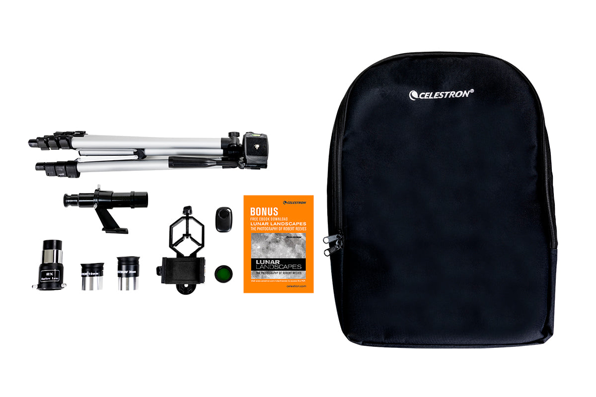 Travel Scope 70 DX Portable Telescope with Smartphone Adapter - Compact Astronomy Telescope for Adults & Kids, Perfect for Stargazing, Bird Watching & Outdoor Adventures