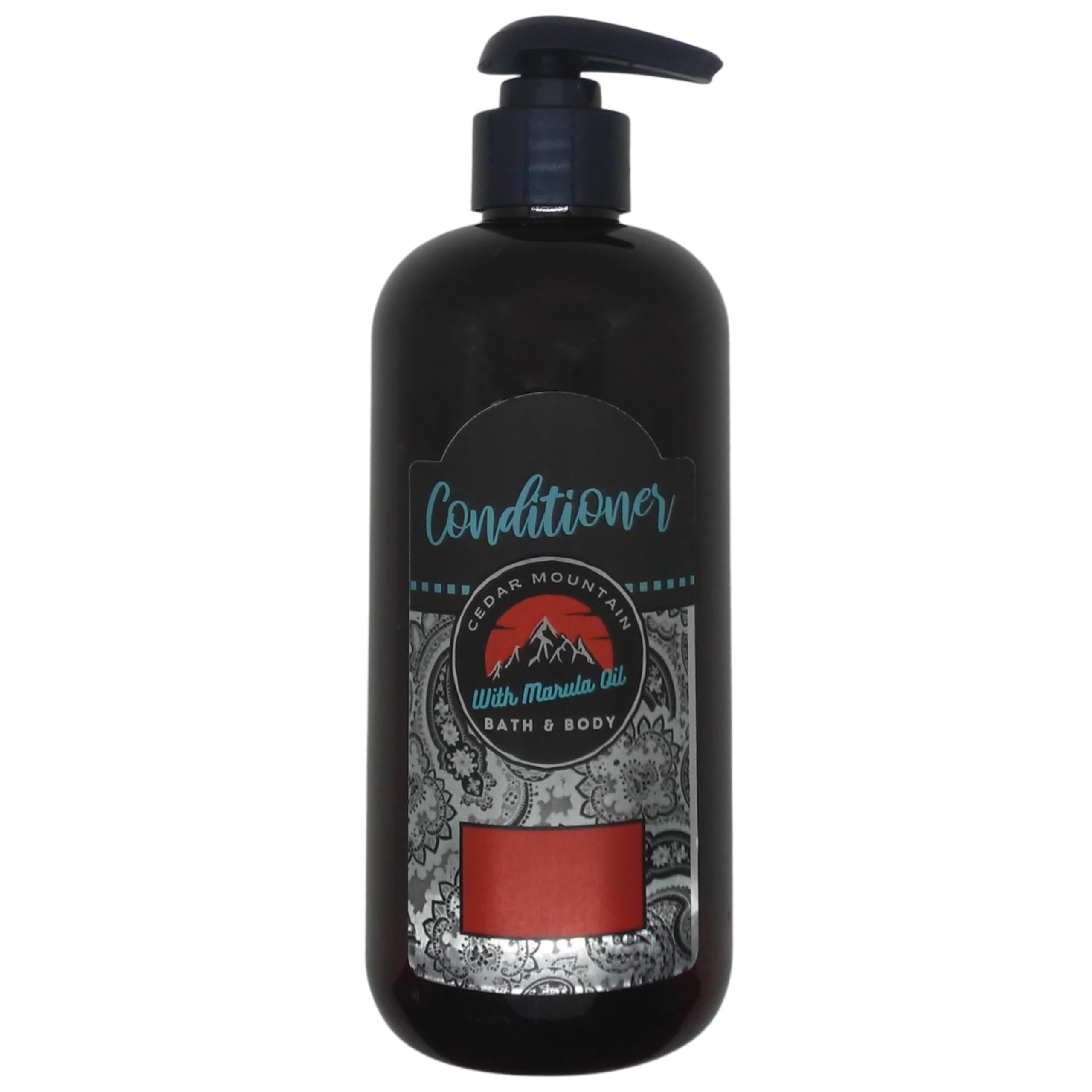 Premium Cedar Mountain Bergamot & Tobacco Flower Scented Hair Conditioner with Marula Oil - 16 Oz Bottle for Dry, Damaged Hair - Deep Hydration & Shine for All Hair Types - Perfect for Daily Use & Salon-Quality Results