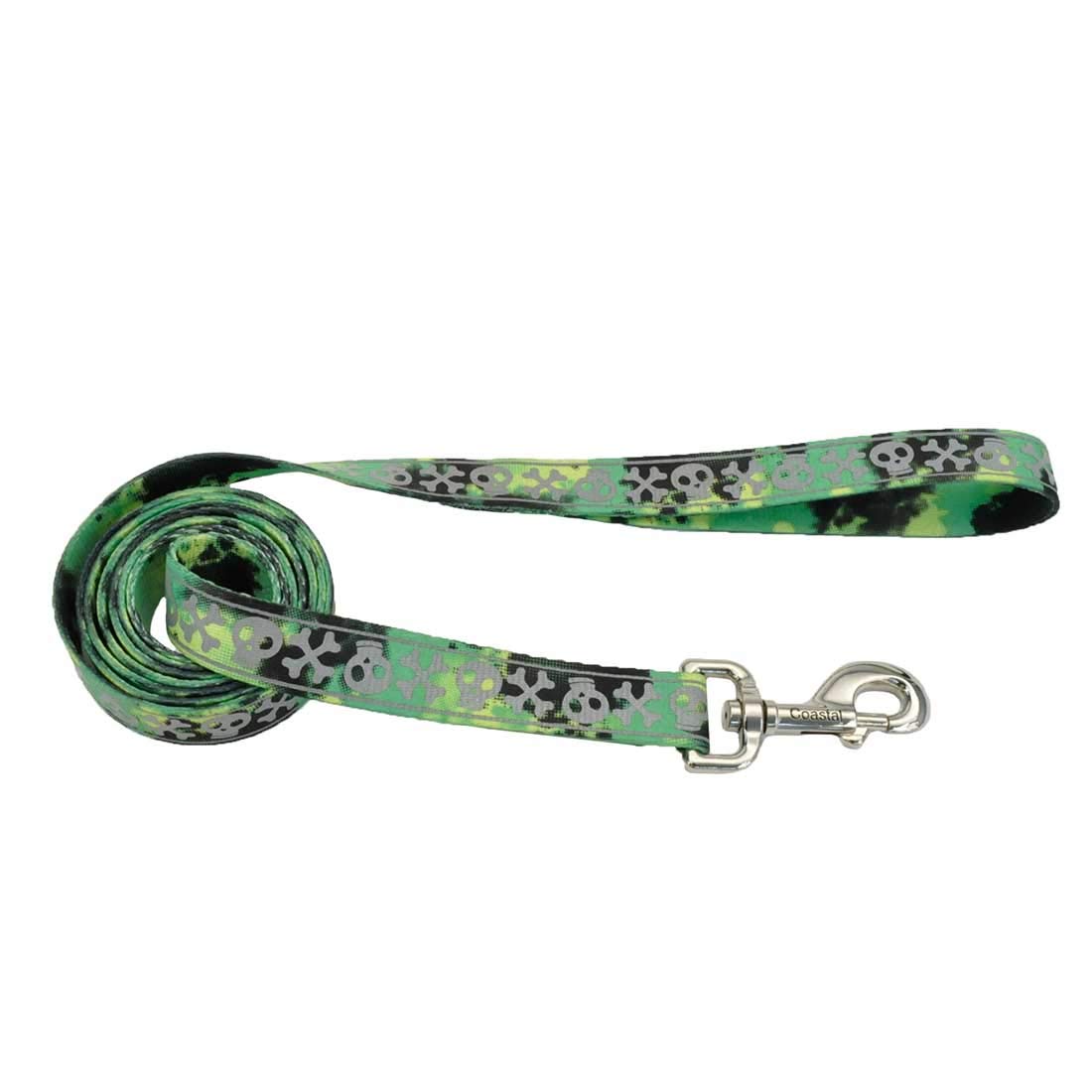 Coastal LazerBrite Patterned Dog Leash - 3/8