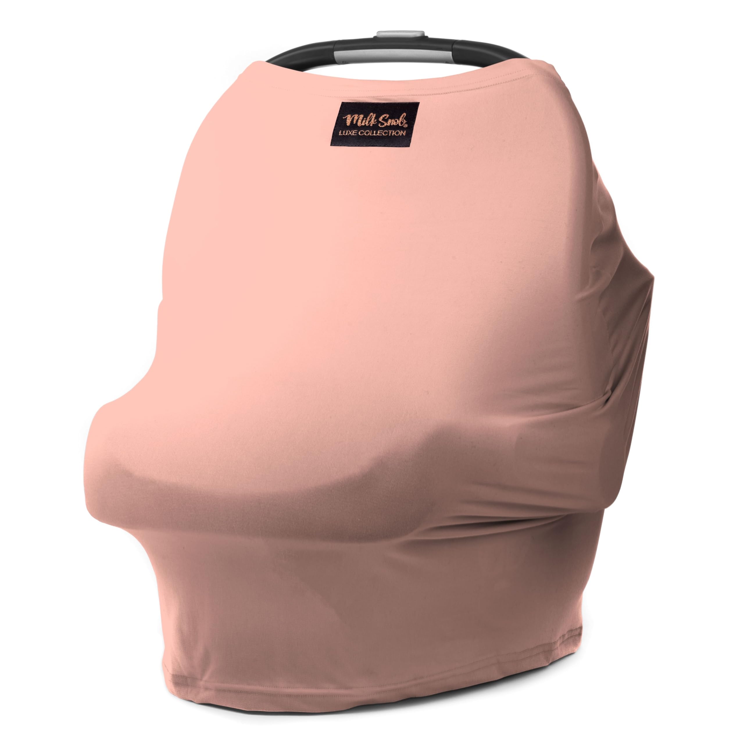 Milk Snob Original 5-in-1 Premium Baby Cover in Ballet Slipper Pink - Nursing Cover, Car Seat Canopy, Stroller Blanket, High Chair Cover & Shopping Cart Protector for Newborns & Infants | Perfect for Breastfeeding Privacy, On-the-Go Protection & Stylish Baby Essentials