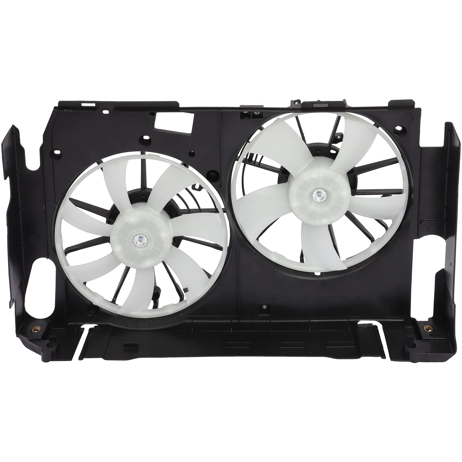 AINTIER 620-512 621320 Dual Radiator Condenser Fan Compatible with 2006-2008 Toyota RAV4 2.4L & 2009-2012 Toyota RAV4 2.5L - Perfect for Engine Cooling and AC System Performance