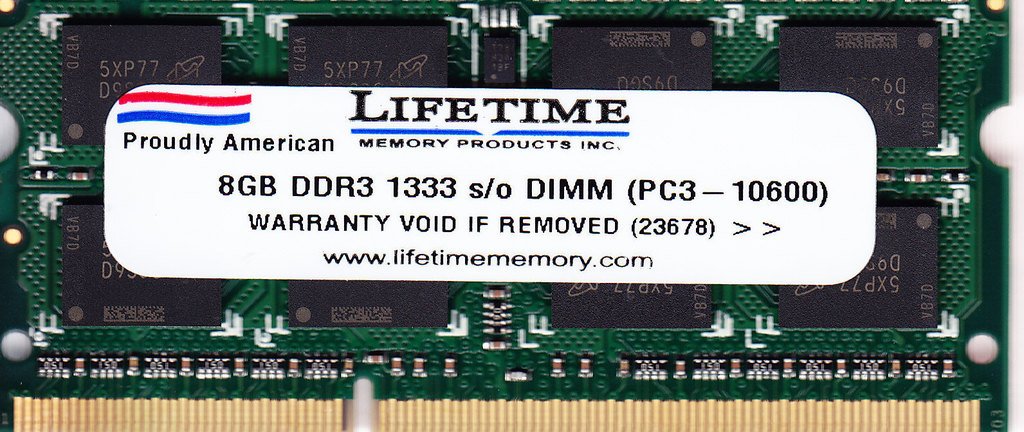 8GB DDR3-1333 PC3-10600 204-Pin SODIMM Laptop Memory RAM - Upgrade for HP, Dell, Lenovo Notebooks - Perfect for Gaming, Office Work & Multitasking