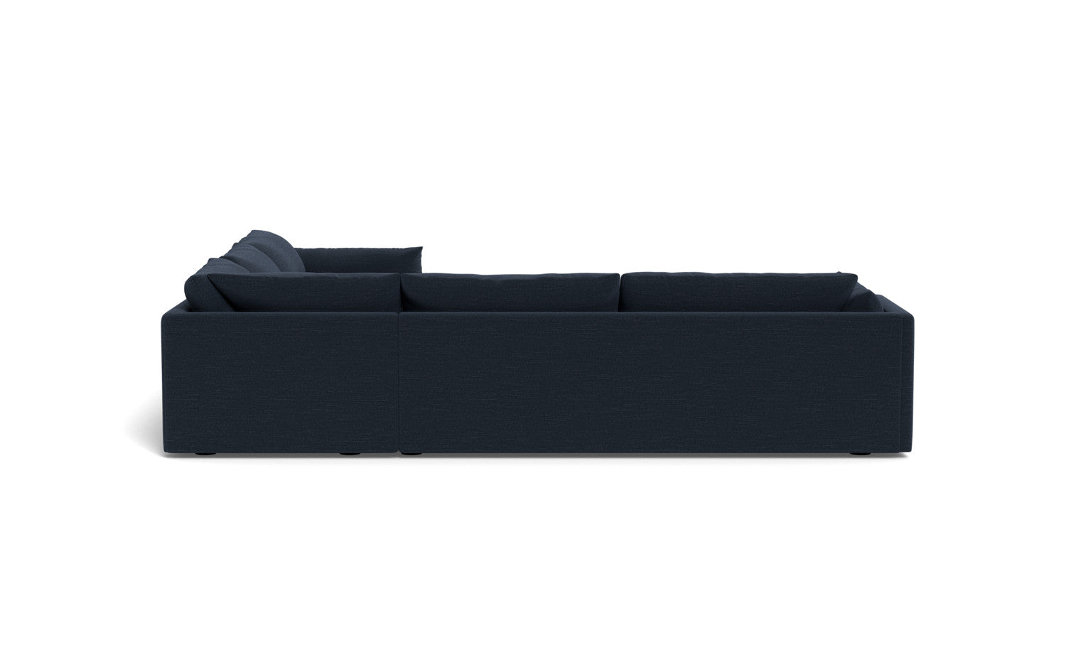 SoCo 124 Corner Sectional Sofa - Modern L-Shaped Couch with Storage & Recliner for Living Room, Family Room, or Home Theater - Comfortable Fabric Upholstery & Sturdy Frame