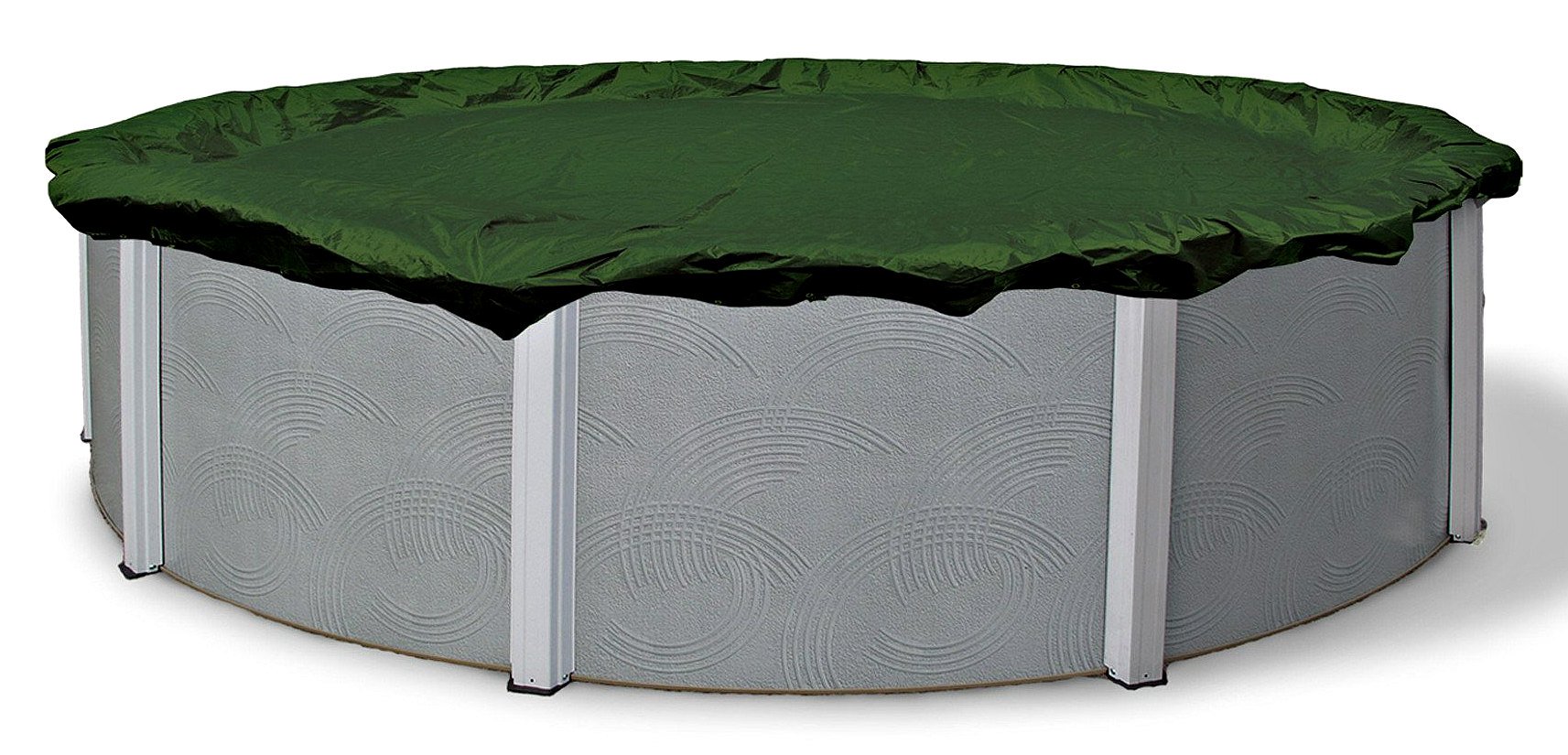 Arctic Armor Silver 18 Ft Round Winter Protective Above Ground Pool Cover with Heavy-Duty Cable & Winch System - 12 Year Warranty - Perfect for Winterizing and Protecting Your Pool from Debris, Ice, and Harsh Weather
