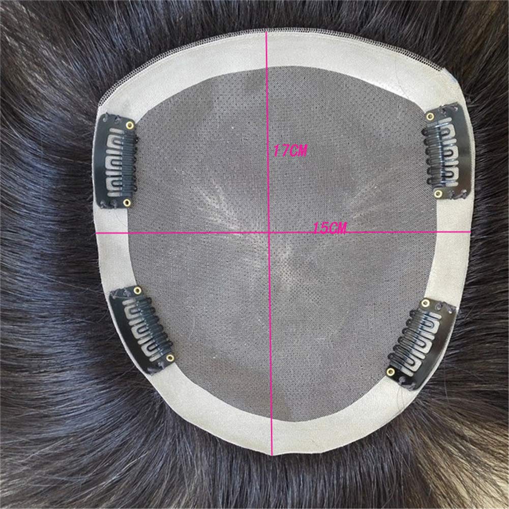 Premium Clip-In Human Hair Toppers for Women - 6