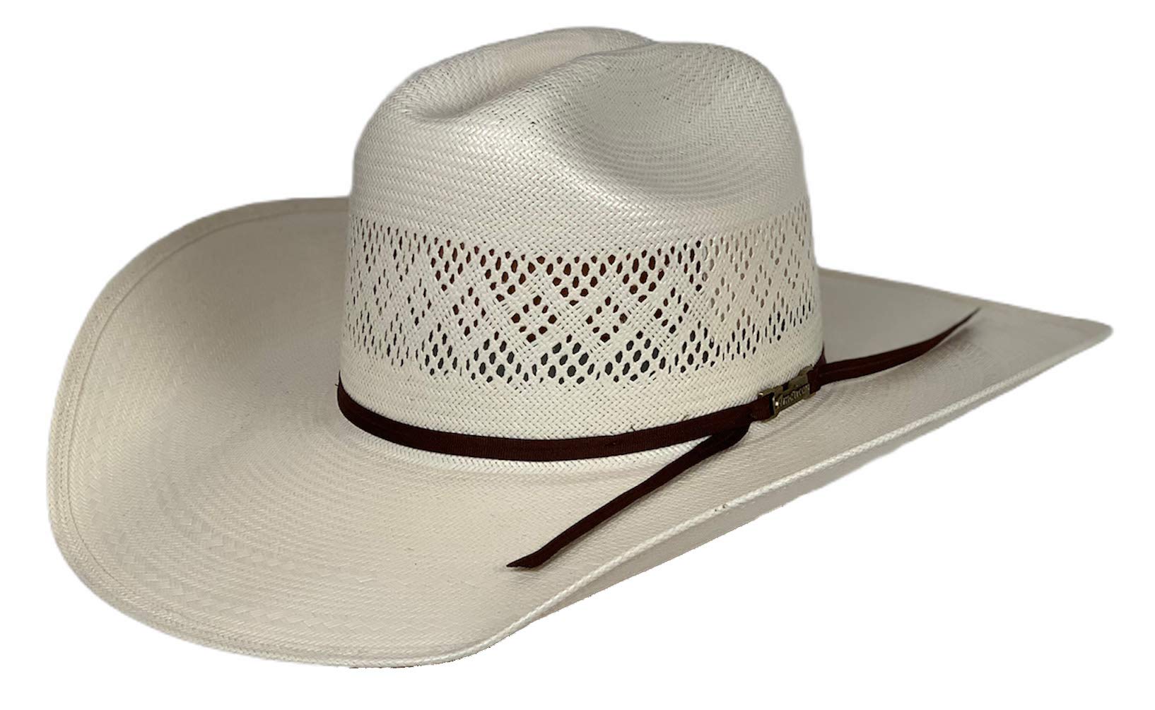 Stylish Ivory Cowboy Hat with Ventilation - Western Fashion Accessory for Outdoor Rodeo, Music Festivals & Summer Sun Protection