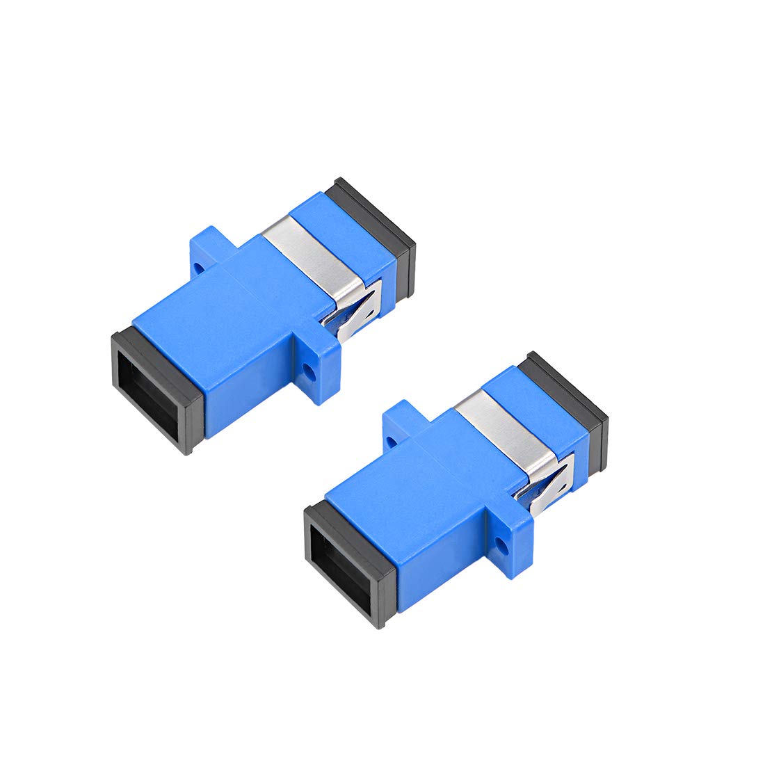 SC to SC Fiber Coupler Adapter - Single/Multi Mode - for Charging & Networking (2Pcs)