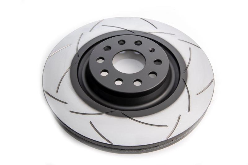 DBA 15 19 Volkswagen Golf R Front T2 Slotted Street Series Rotor - High Performance Brake Rotors for Track & Daily Driving