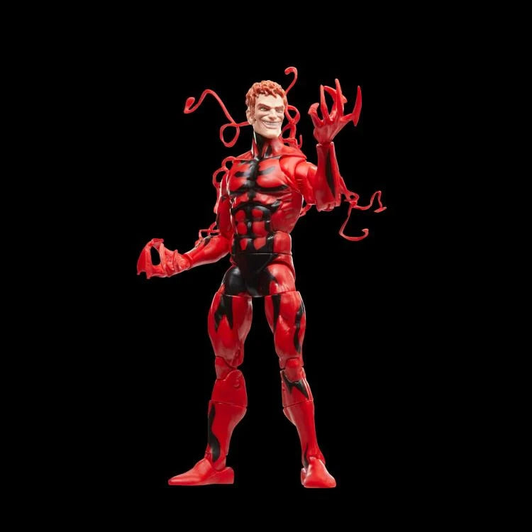 Spider-Man Marvel Legends Black Suit & Carnage Exclusive Action Figures – Collectible Superhero Toys for Display & Play | Perfect for Marvel Fans, Gift Giving & Comic Book Collections