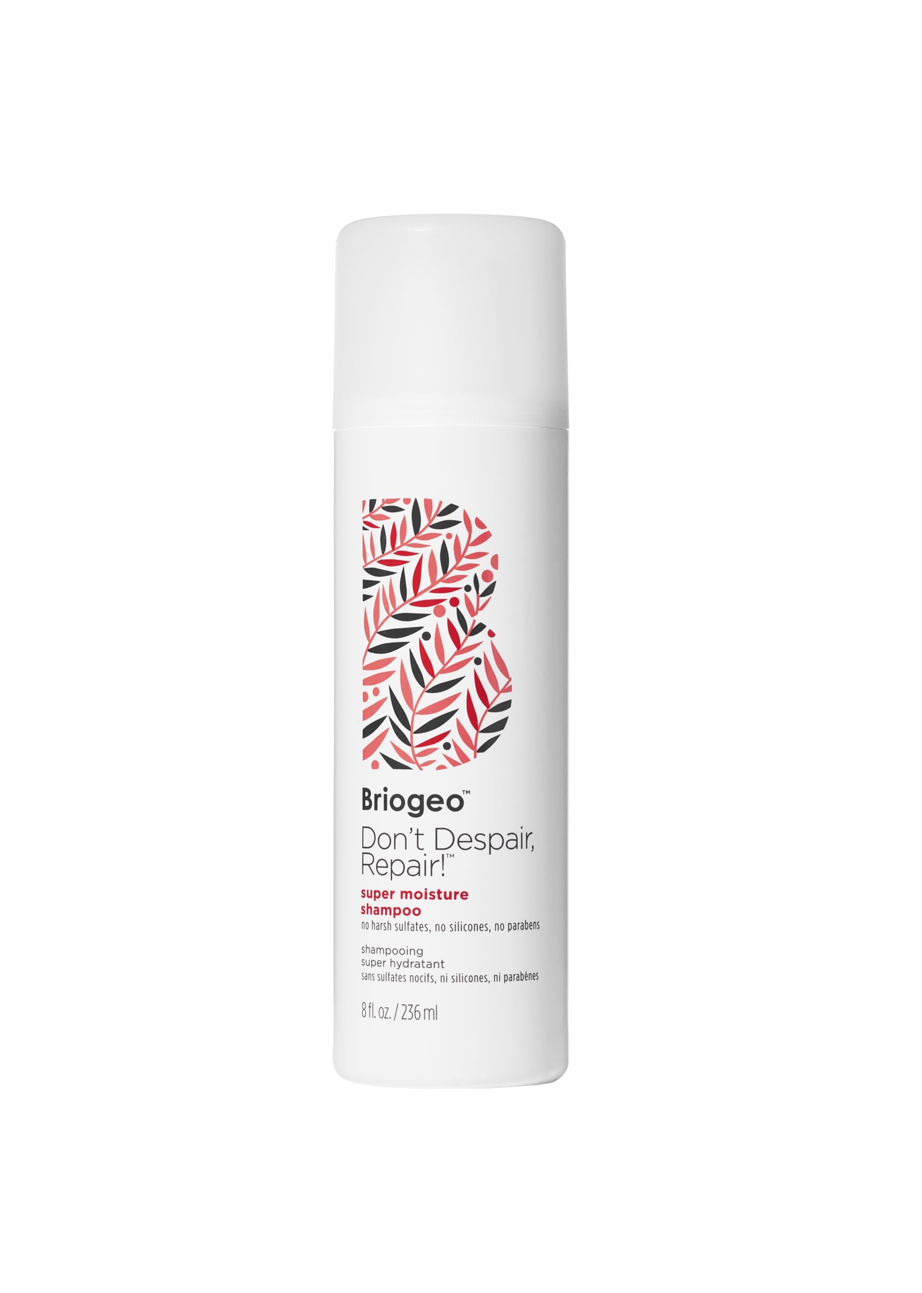 Briogeo Don't Despair, Repair! Super Moisture Shampoo for Dry Damaged Hair - Argan Oil Infused Protein Shampoo & Hair Treatment | Vegan & Cruelty-Free | Deep Hydration for Color-Treated & Frizzy Hair | Salon Quality Hair Care at Home