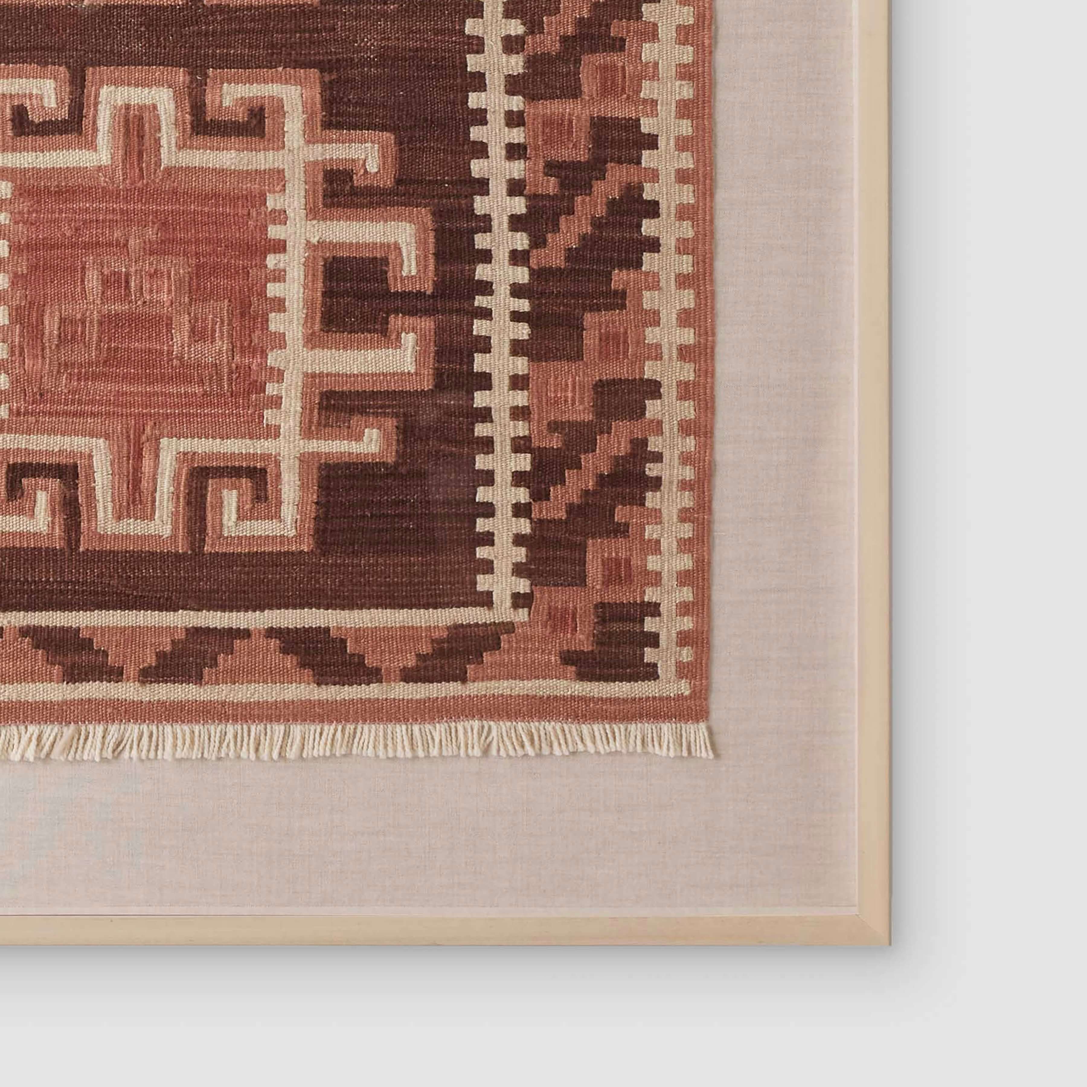 Handwoven Emir Kilim Wall Hanging - Authentic Turkish Tapestry for Boho Home Decor | Perfect for Living Room, Bedroom & Office Wall Art