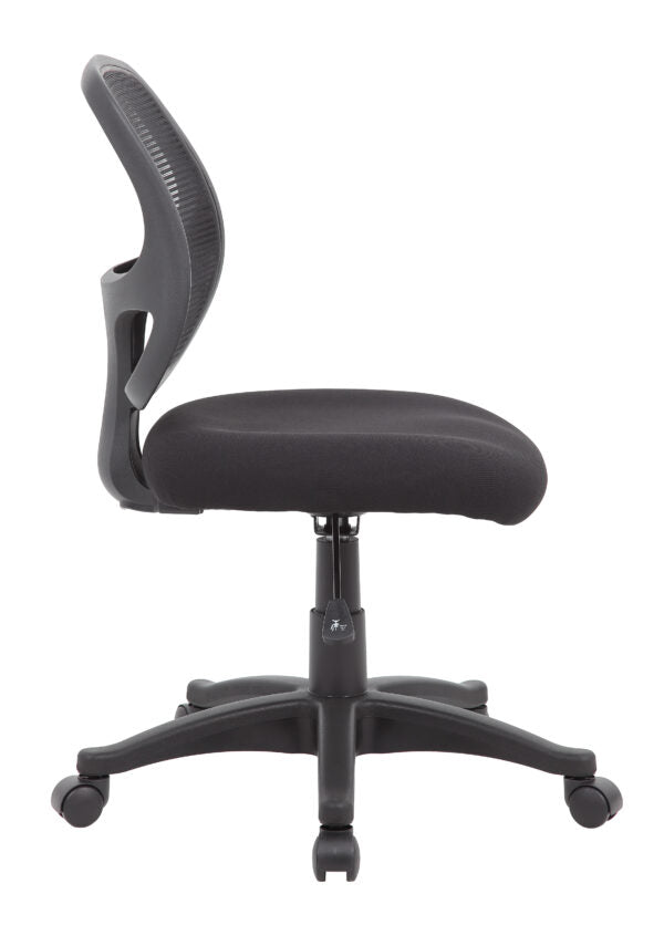 Boss Commercial Grade Mesh Task Chair with T-Arms - Ergonomic Office Chair for Home & Business Use - Perfect for Long Hours of Work or Gaming