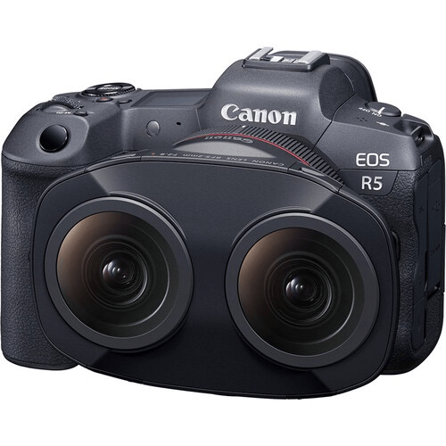 Canon RF 5.2mm f/2.8L Dual Fisheye 3D VR Lens for 360° Video & Virtual Reality Photography - Perfect for Vlogging, Live Streaming, and Immersive Content Creation
