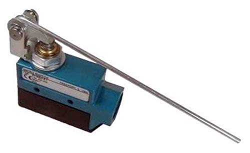 Heavy Duty Limit Switch with Lever & Plunger - 1NC/1NO, 15A @ 600V AC - Ideal for Industrial Automation & Machinery Safety Controls