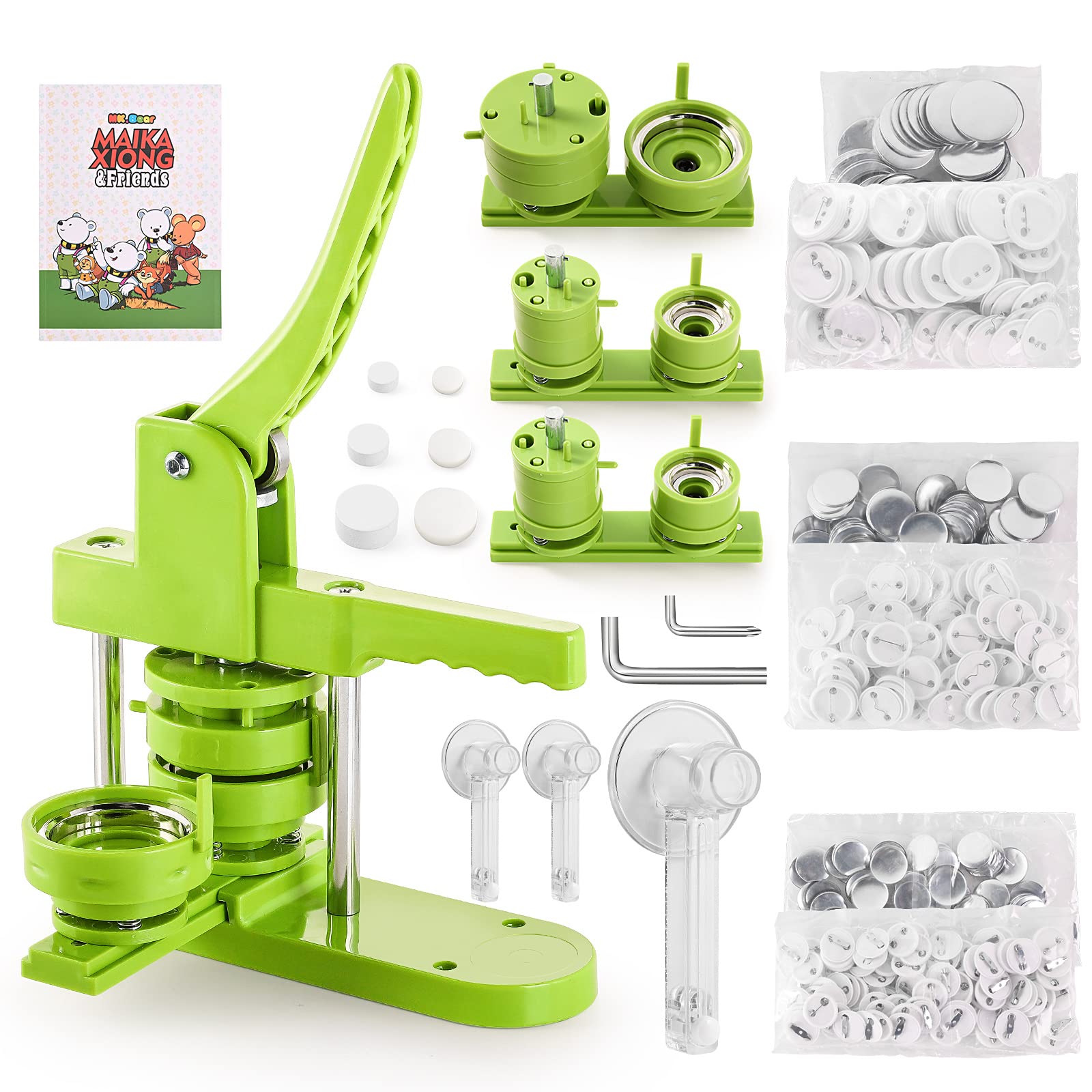 DIY Button Badge Pin Maker Machine Kit - 1