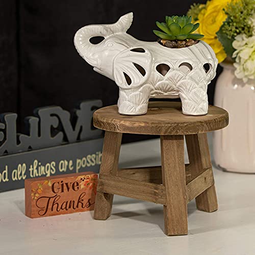 VALINK Wooden Plant Stand - 17.8