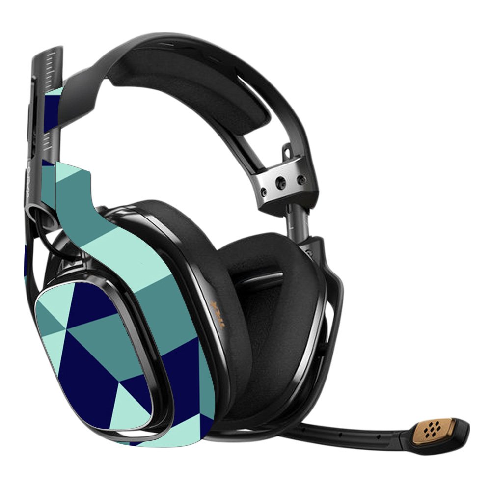 Astro A40 3rd Generation Gaming Headset Skin - Geo Tile Design Protective Vinyl Wrap | Durable, Easy to Apply & Remove | Made in USA | Perfect for Gaming, Streaming & Customizing Your Headset