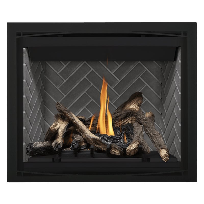 Napoleon Altitude 42 Inch Direct Vent Gas Fireplace - A42 Model | Indoor Home Heating & Cozy Living Room Fireplace for Winter