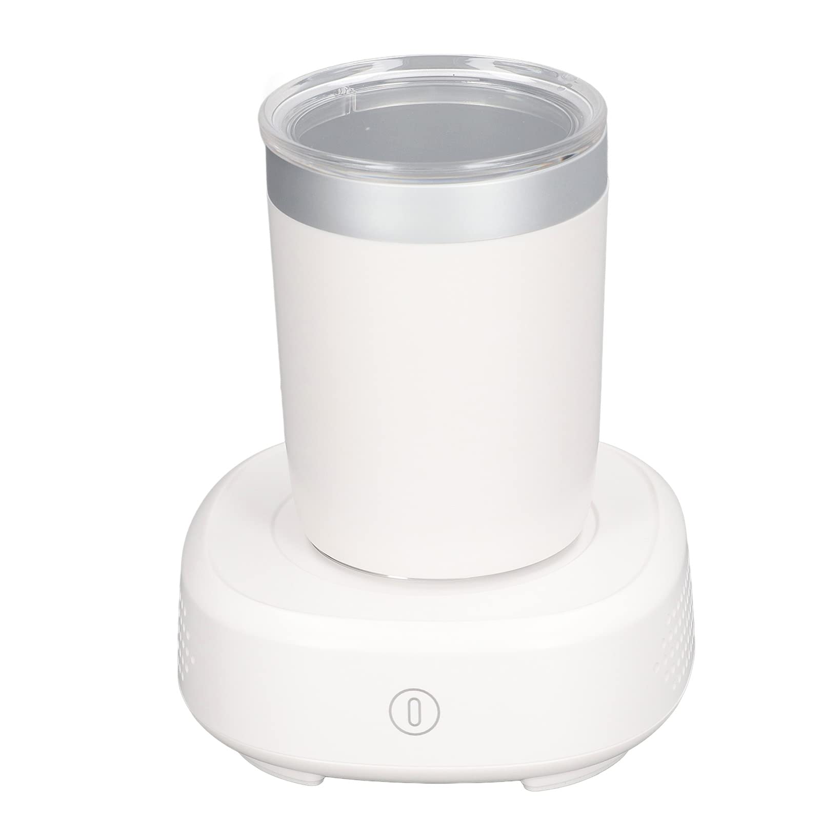 36W Smart Temperature Control Desktop Water Warmer & Cooler - Portable Electric Cup Heater/Cooler Plate for Coffee, Milk, Beer - Perfect for Office, Home & Dorm Use