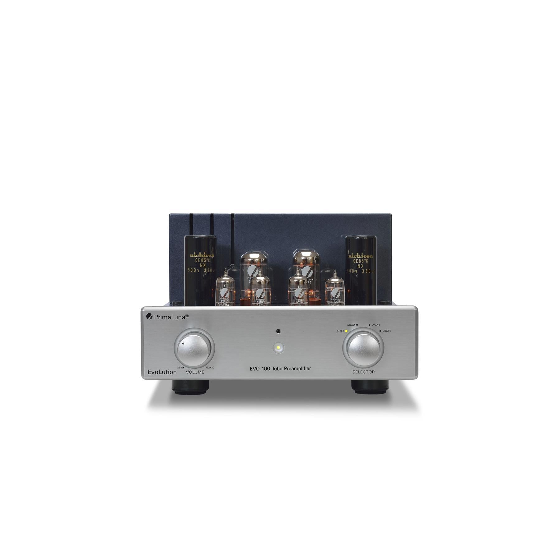 PrimaLuna Evo 100 Tube Preamplifier - High-End Audio Component for Home Theater & Hi-Fi Stereo Systems - Perfect for Audiophiles & Music Enthusiasts