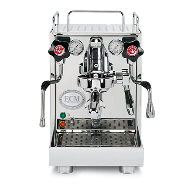 ECM Mechanika VI Slim Espresso Machine - Professional Grade Coffee Maker for Home Baristas | Perfect for Espresso, Cappuccino & Latte at Home or Office