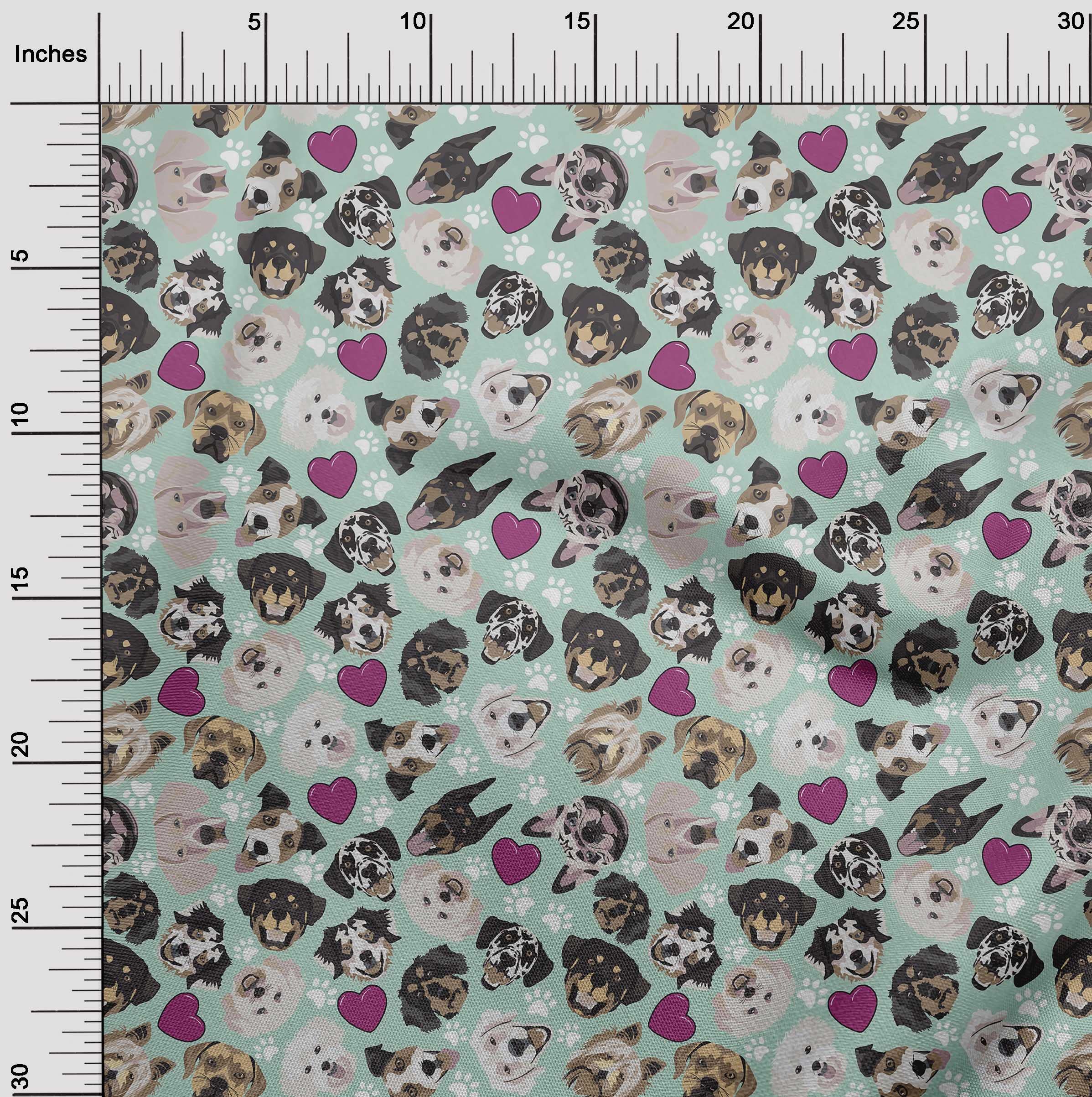 oneOone Cotton Cambric Pink Cactus Print Fabric - 42 Inch Wide by The Yard - Perfect for Summer Dresses, DIY Crafts & Home Decor Projects