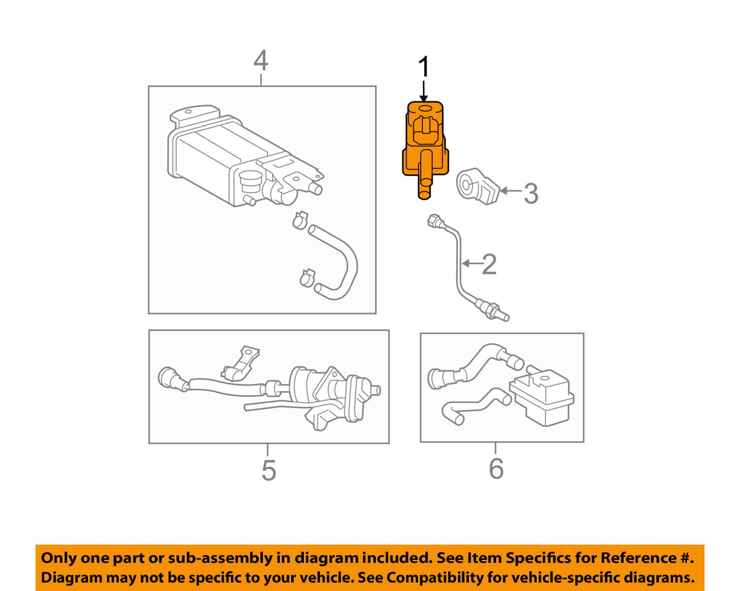 Toyota Genuine Vacuum Valve Assembly 25860-0H080 - OEM Replacement Part for Smooth Engine Performance | Perfect for Toyota Maintenance & Repairs