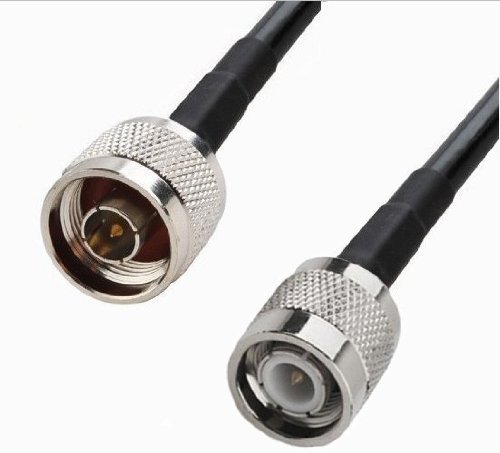 MPD Digital RG-58 RF Pigtail Cable - N Male to TNC Male Connector, 20 Inch Coaxial Cable for Ham Radio, CB Radio, Antenna & Wireless Communication Systems