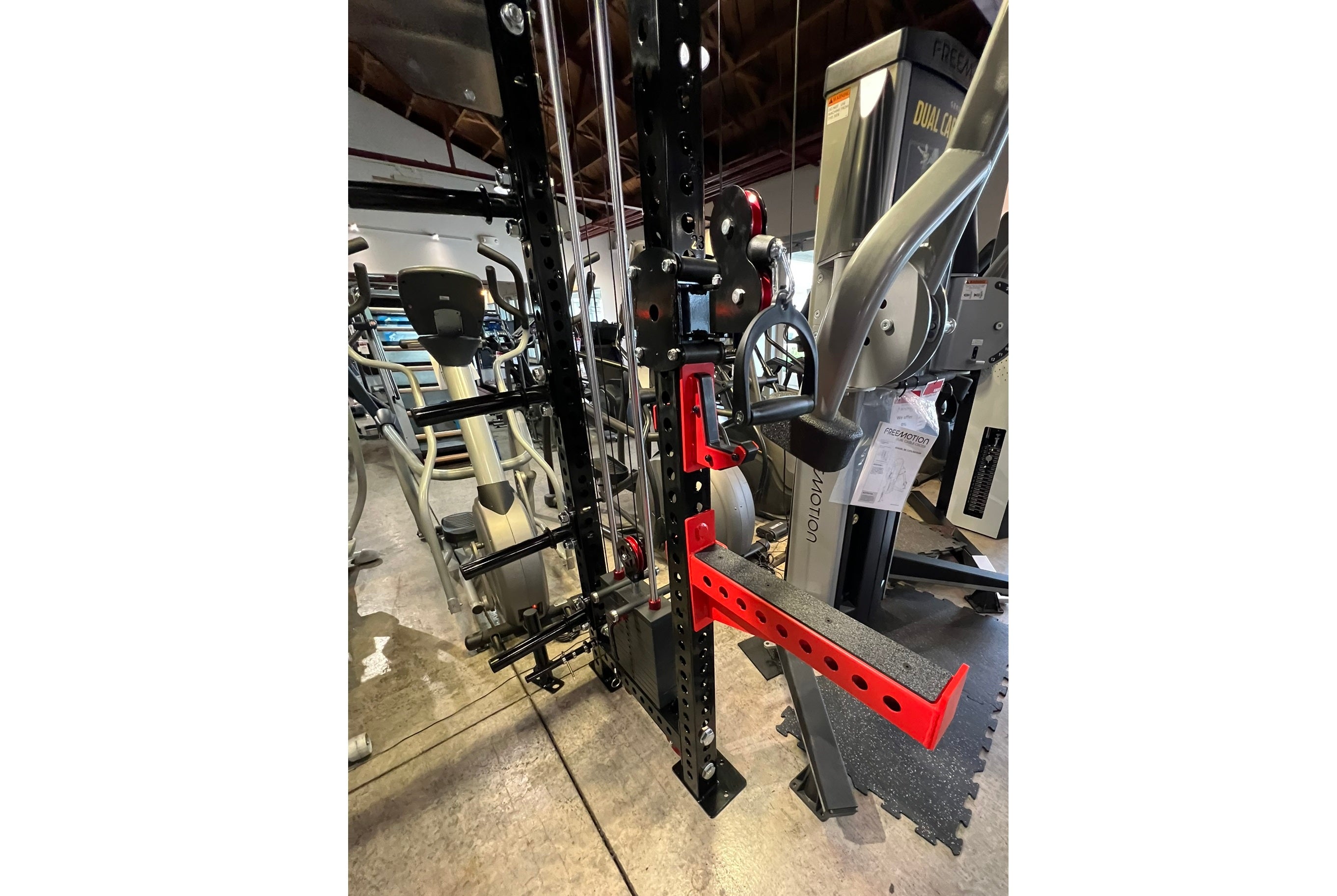 Warrior 2.0 Cable Crossover Pulley System - Power Rack Gym Equipment for Home & Commercial Use - Strength Training Machine for Full Body Workouts - Perfect for Weight Lifting, CrossFit & Functional Fitness