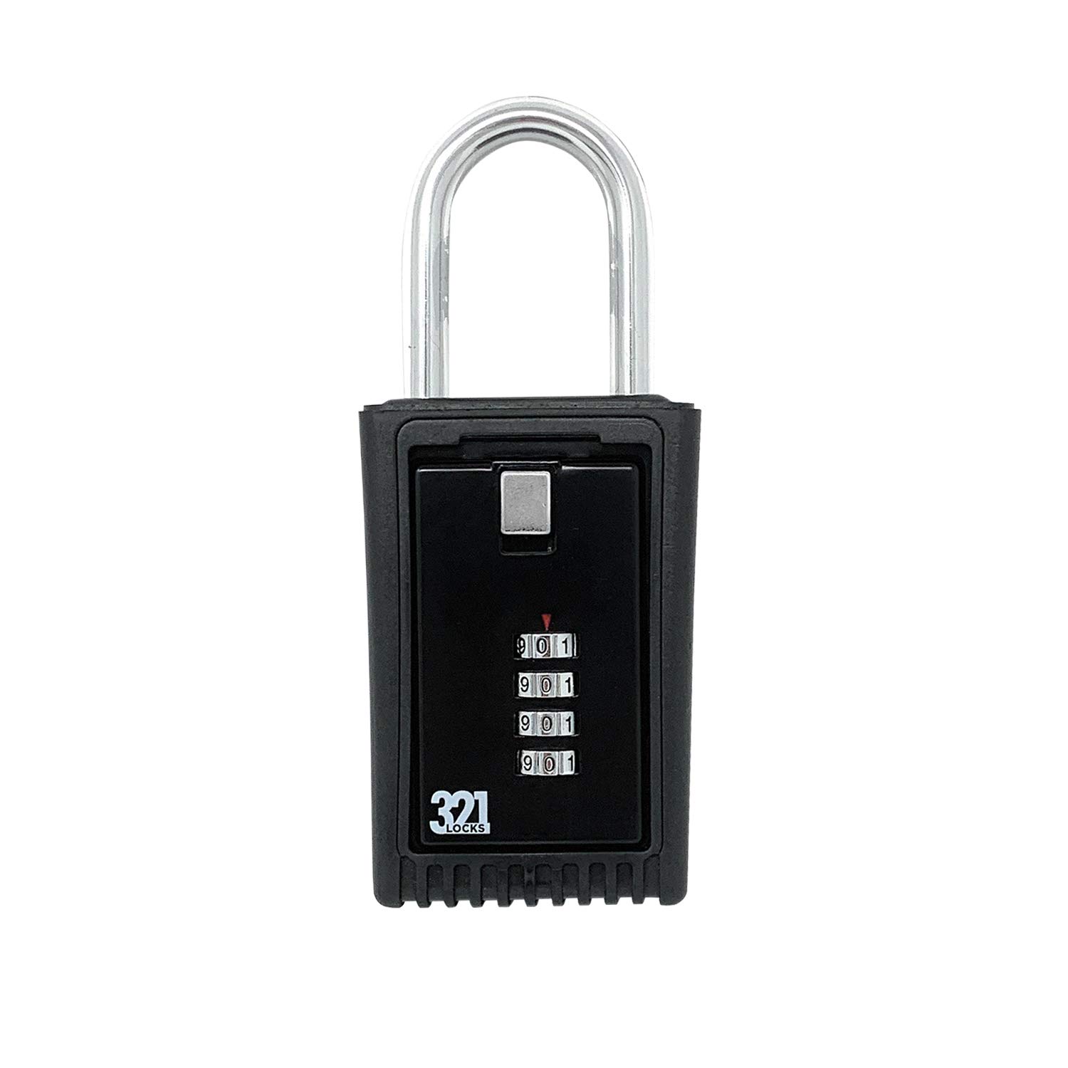 Key Lock Box LB-003 - Secure Outdoor Key Storage with Combination Lock - Realtor, Contractor & Homeowner Spare Key Solution - Fence or Door Knob Mountable (1 Pack) - Perfect for Vacation Rentals, Property Management & Emergency Access