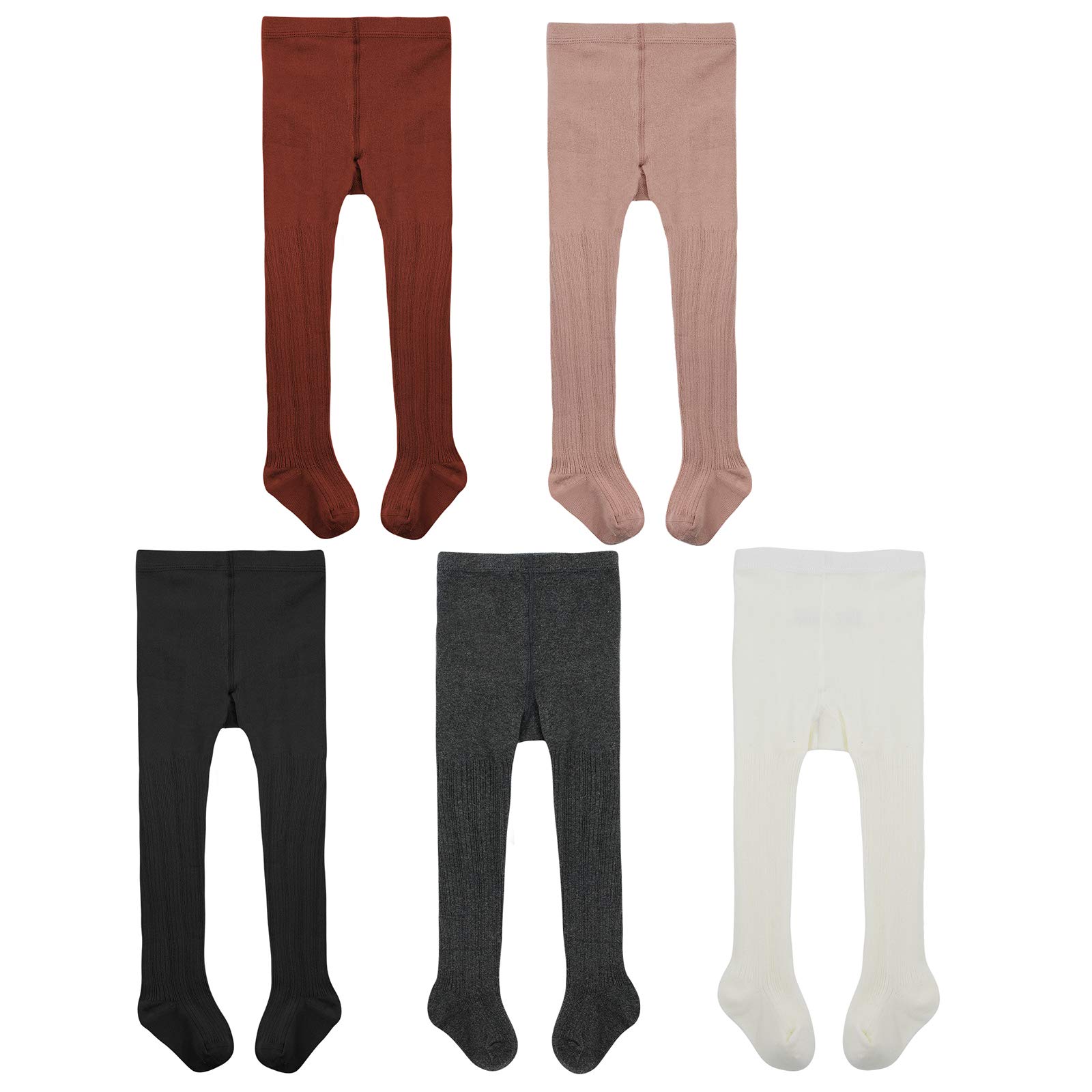 American Trends Baby Soft Tights - Cable Knit Baby Leggings & Toddler Tights for Girls & Boys - Winter Socks & Newborn Stockings - Perfect for Cold Weather, Playtime & Family Outings