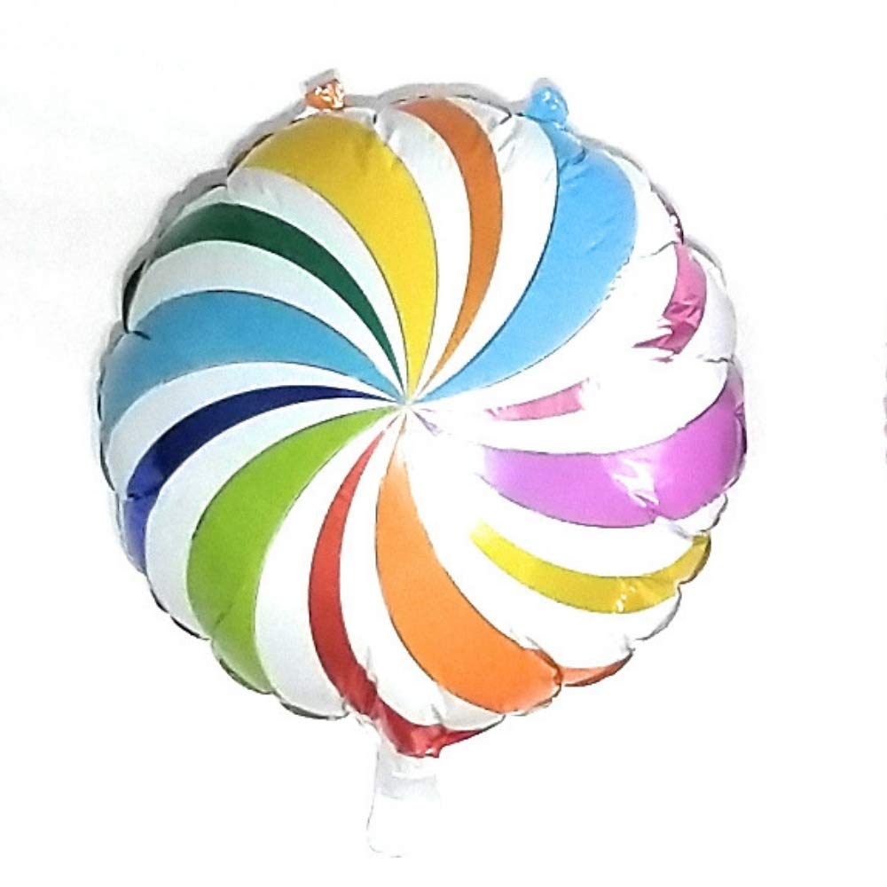 18 Inch Happy Birthday Foil Mylar Helium Balloons - 6 Piece Set for Birthday Party Decorations | Aluminum Balloons for Baby Shower, Graduation, Anniversary & Special Events