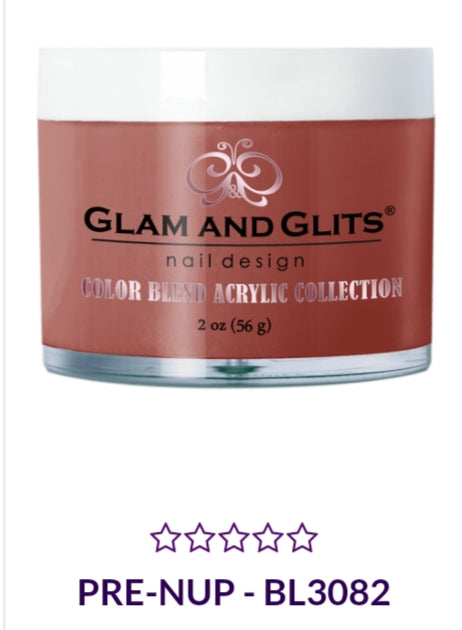 Glam and Glits Color Blend Collection Vol.2 - BL3082 - 2 oz Pre-Nup Nail Polish - Perfect for Bridal Showers, Weddings & Special Occasions