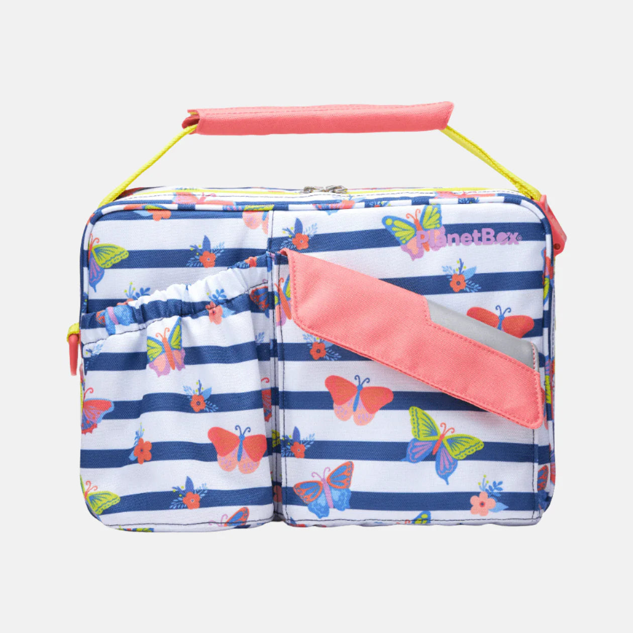 PlanetBox Insulated Lunch Bag for Kids & Adults - Reusable & Eco-Friendly Food Carrier for School, Work, Picnics & Outdoor Activities | Rover/Launch Collection