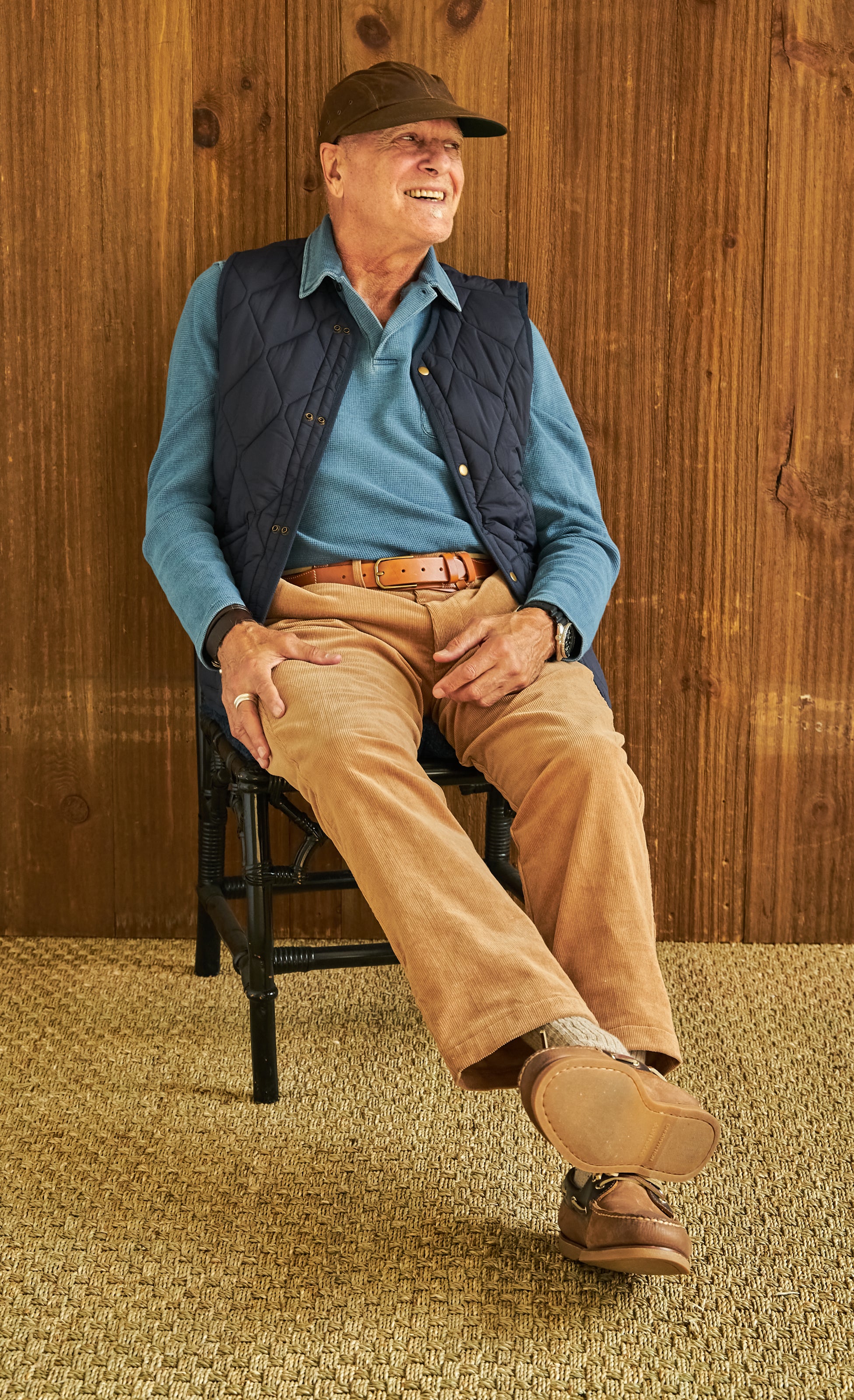 Camden Pant in Khaki Corduroy - Comfortable Men's Casual Pants for Work & Weekend Wear | Durable & Stylish Corduroy Trousers