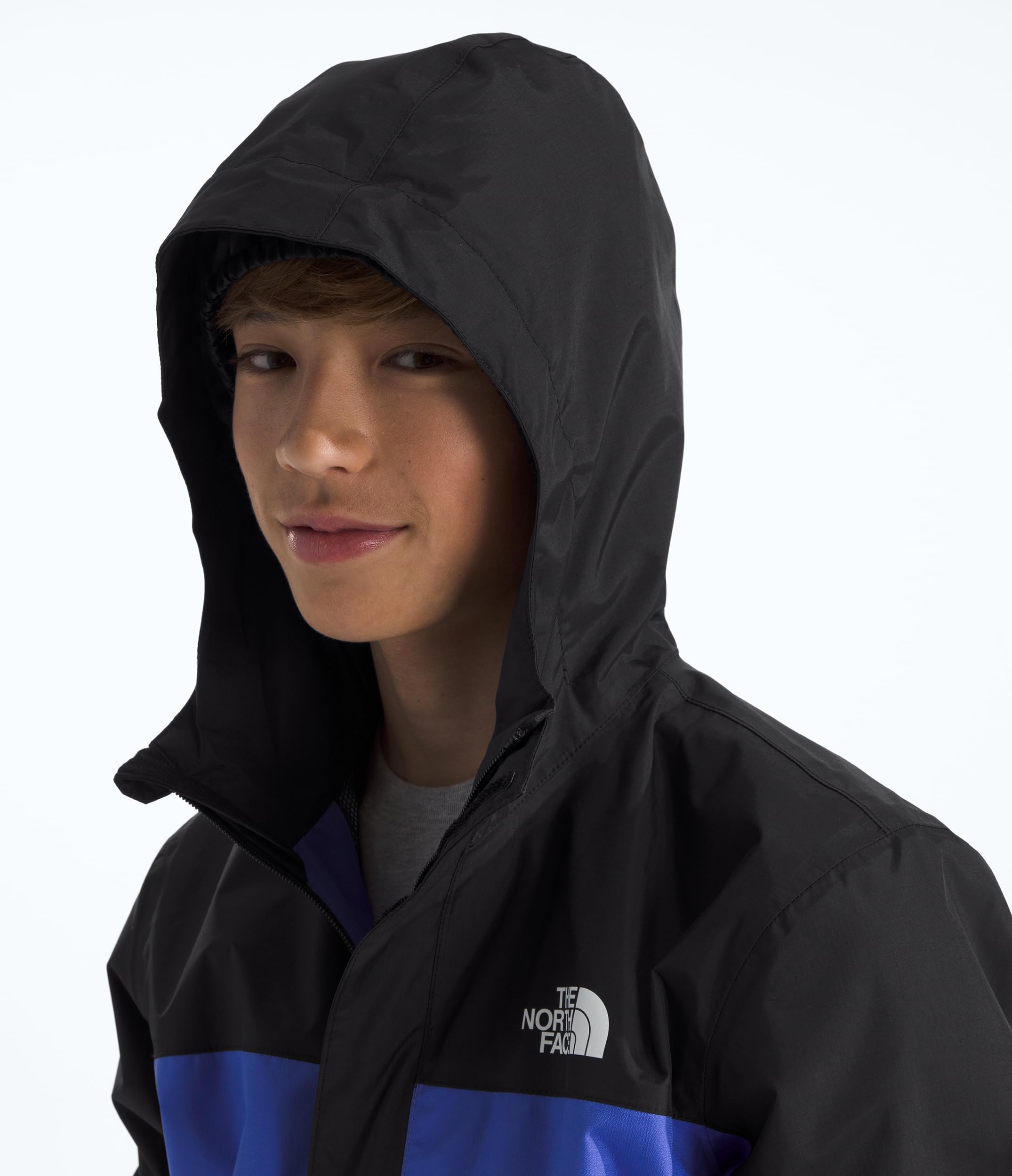 The North Face Boys' Antora Waterproof Rain Jacket for Kids - Lightweight Hiking & Outdoor Jacket for Little & Big Kids - Perfect for School, Camping & Rainy Day Adventures