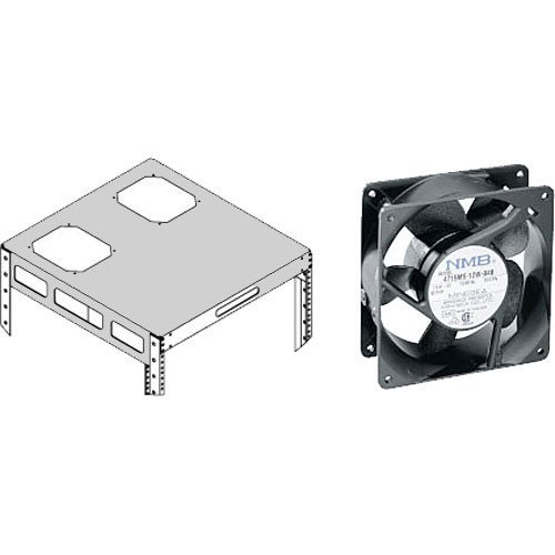 Middle Atlantic Products AXS-FAN-119 Cooling Fan - High Performance Rack Mount Fan for Server Cabinets & AV Equipment (Perfect for Data Centers, Home Theaters & Network Closets)