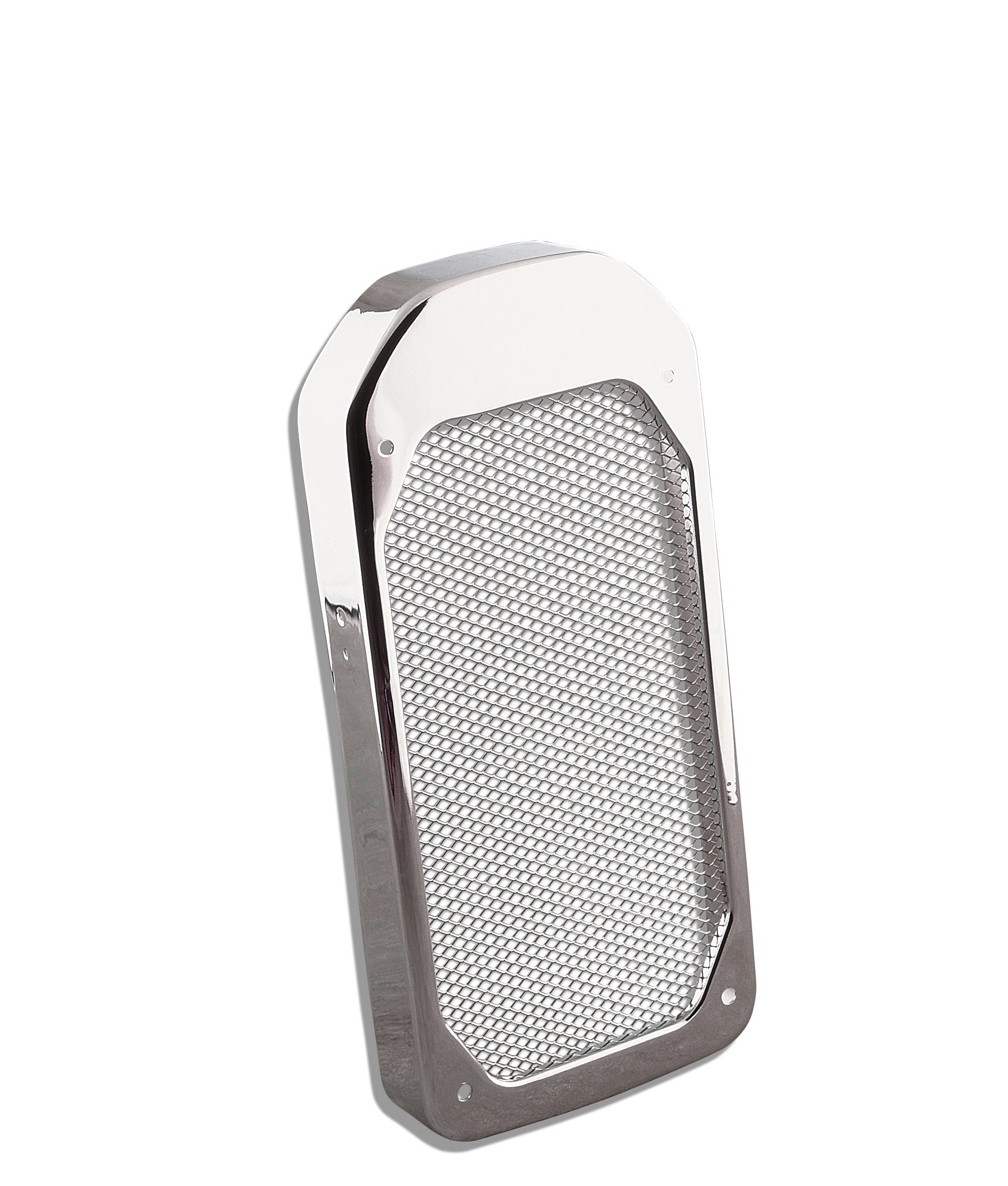 Show Chrome Accessories 82-102 Mesh Radiator Grille - High Performance Cooling for Motorcycles & ATVs - Perfect for Off-Road & Street Riding